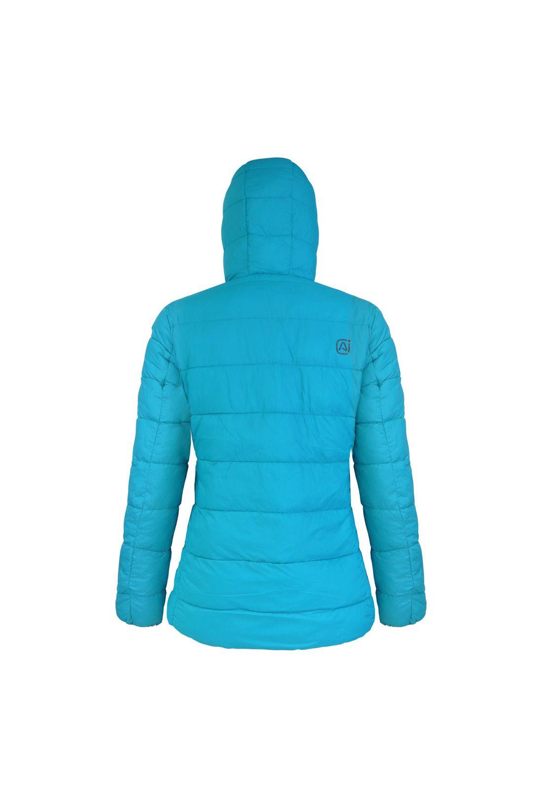 Parka Mujer Reversible Gris/Calipso-5