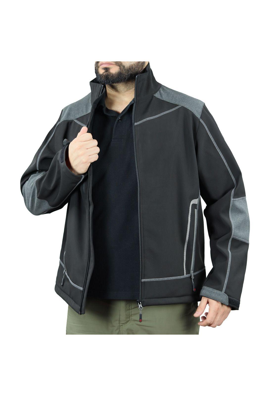 Chaqueta Softshell Hombre Negra Z-1000-1