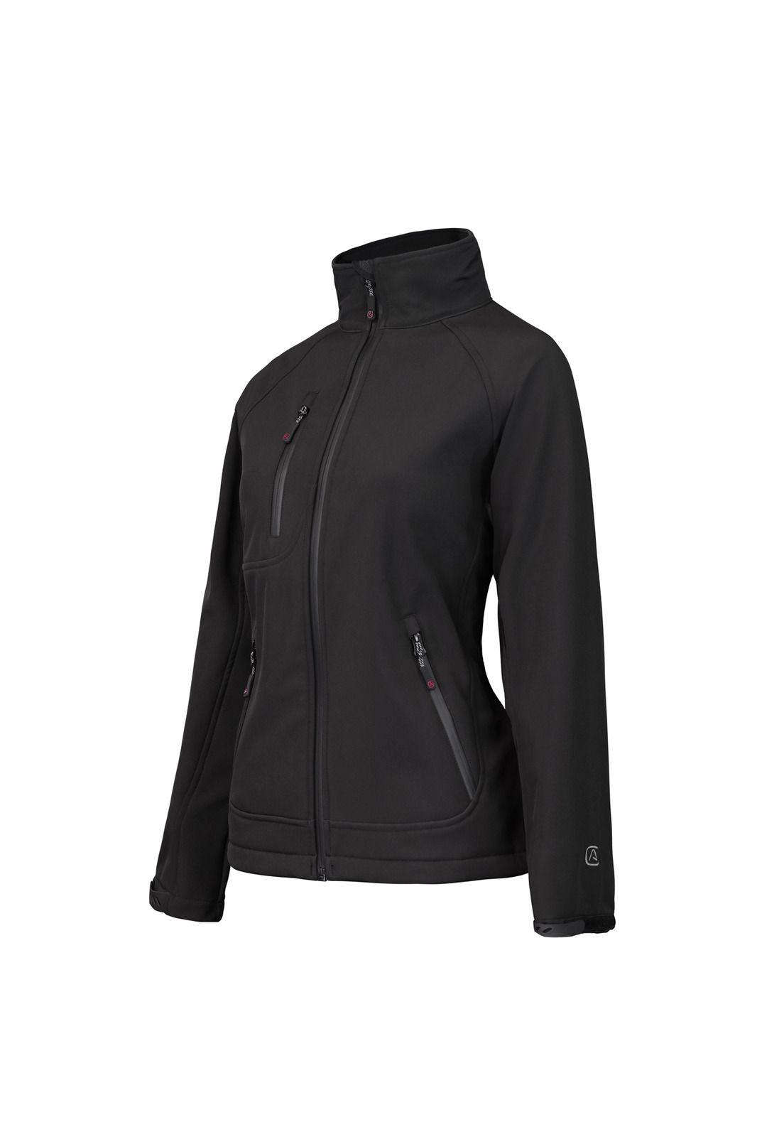 Chaqueta Softshell Negra Mujer Z-1600-1