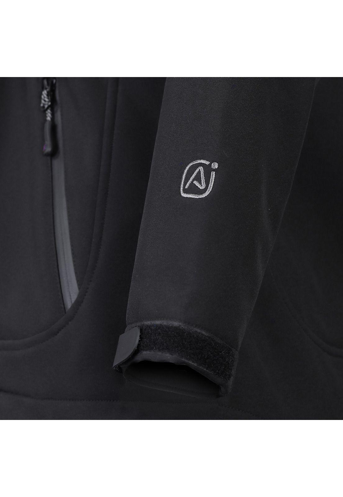 Chaqueta Softshell Negra Mujer Z-1600-3