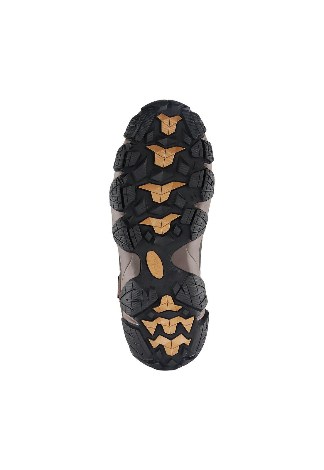 Zapato Seguridad V6 Café Vflex-4