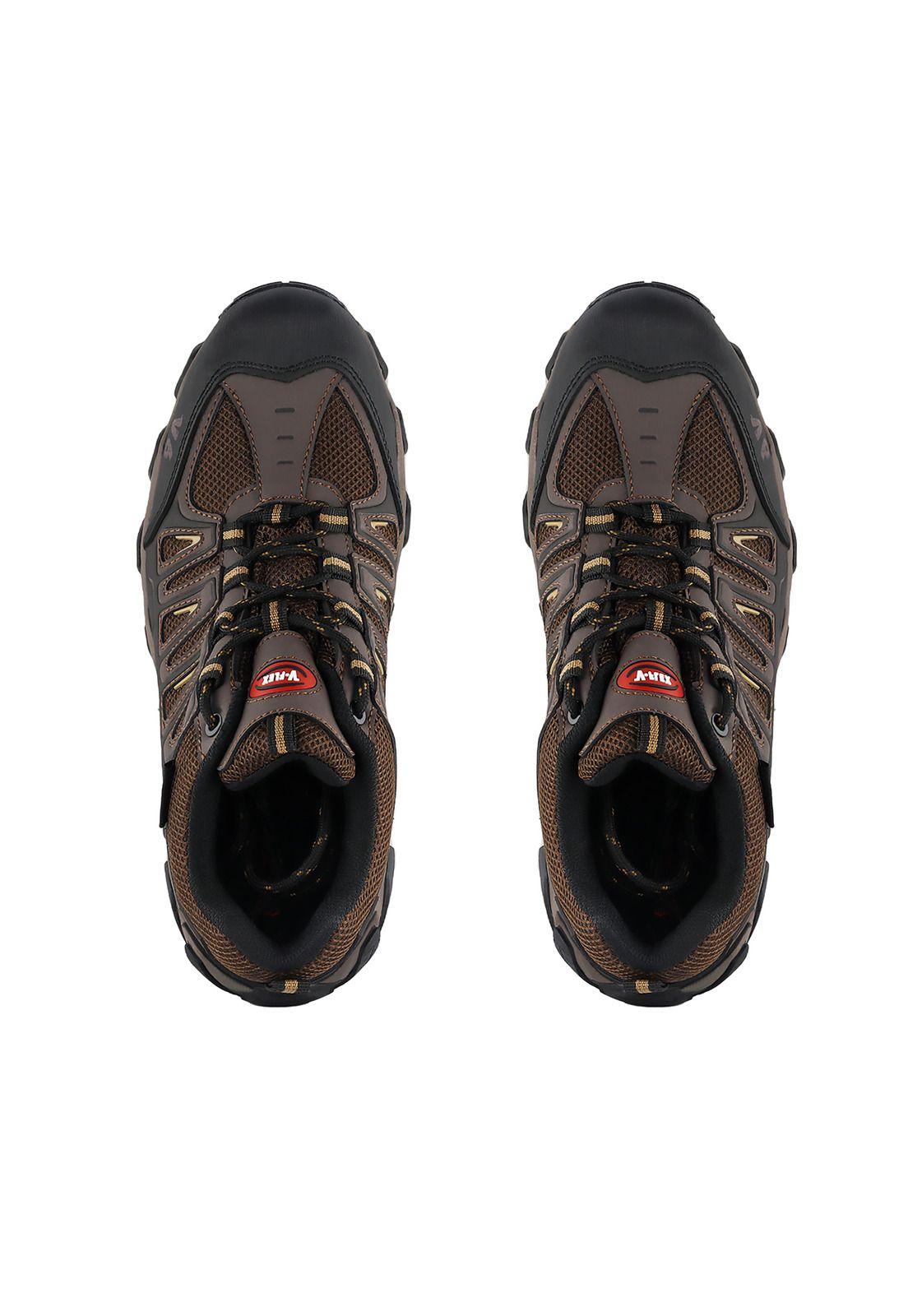 Zapato Seguridad V6 Café Vflex-8
