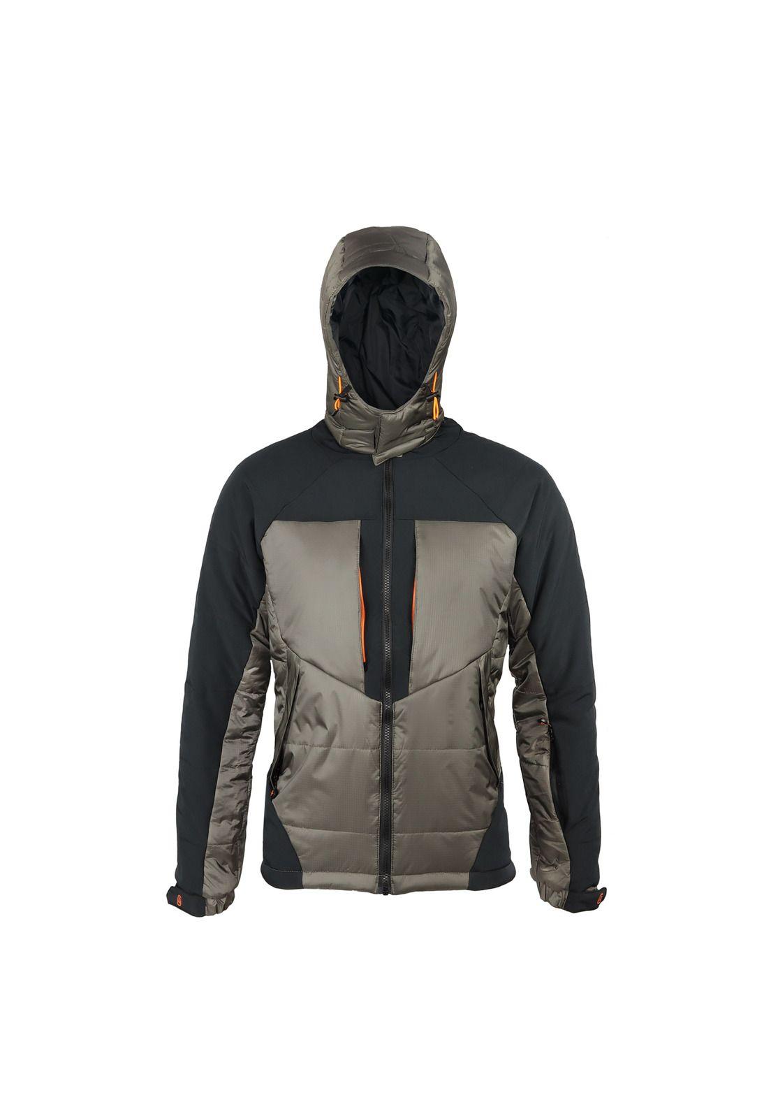 Parka Thinsulate Hombre Gris/Negro Z-9000-0