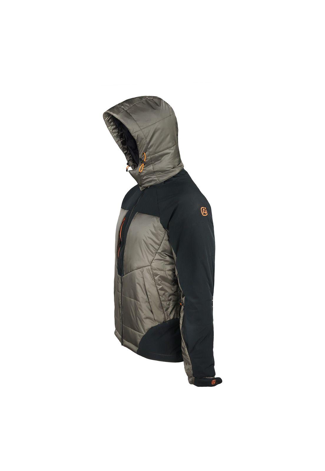Parka Thinsulate Hombre Gris/Negro Z-9000-2