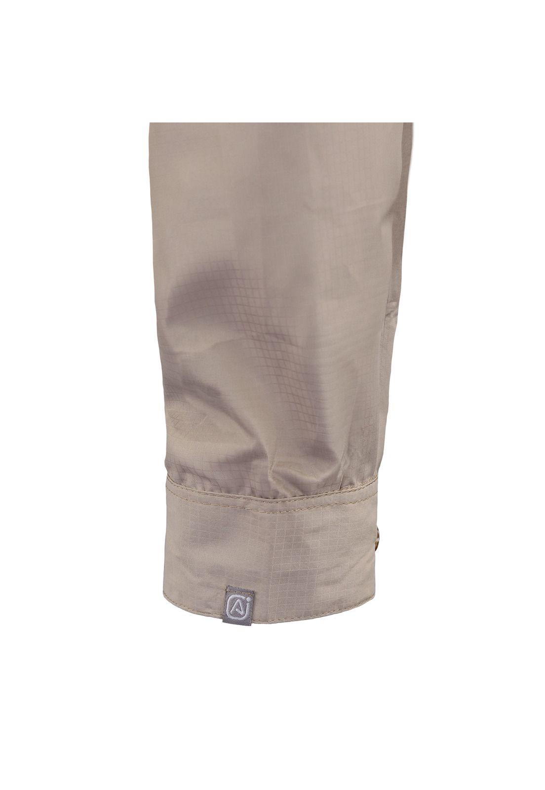 Camisa Lightwind Poliéster Beige-7