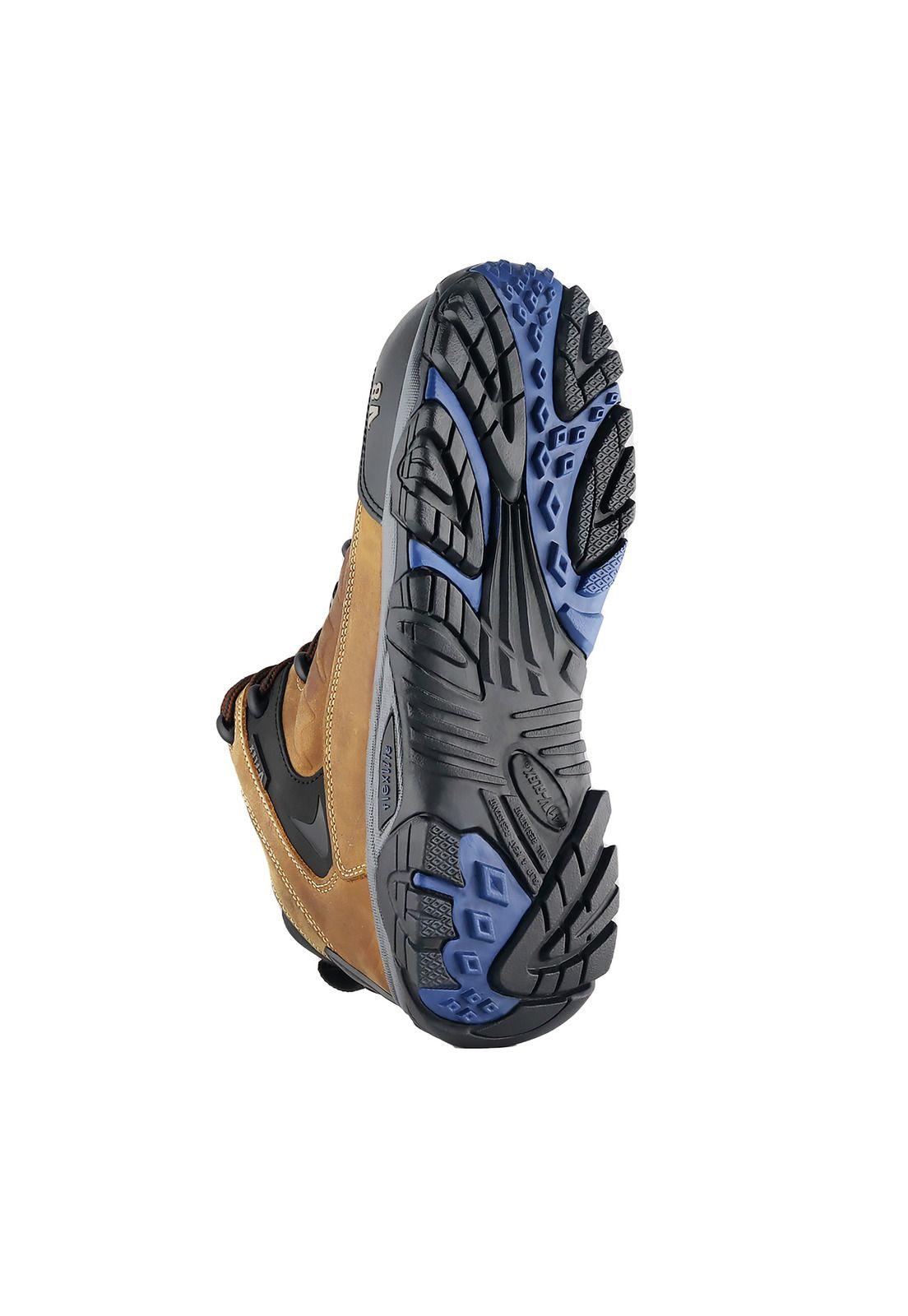Zapato Seguridad V8 Crazy Café Vflex-7