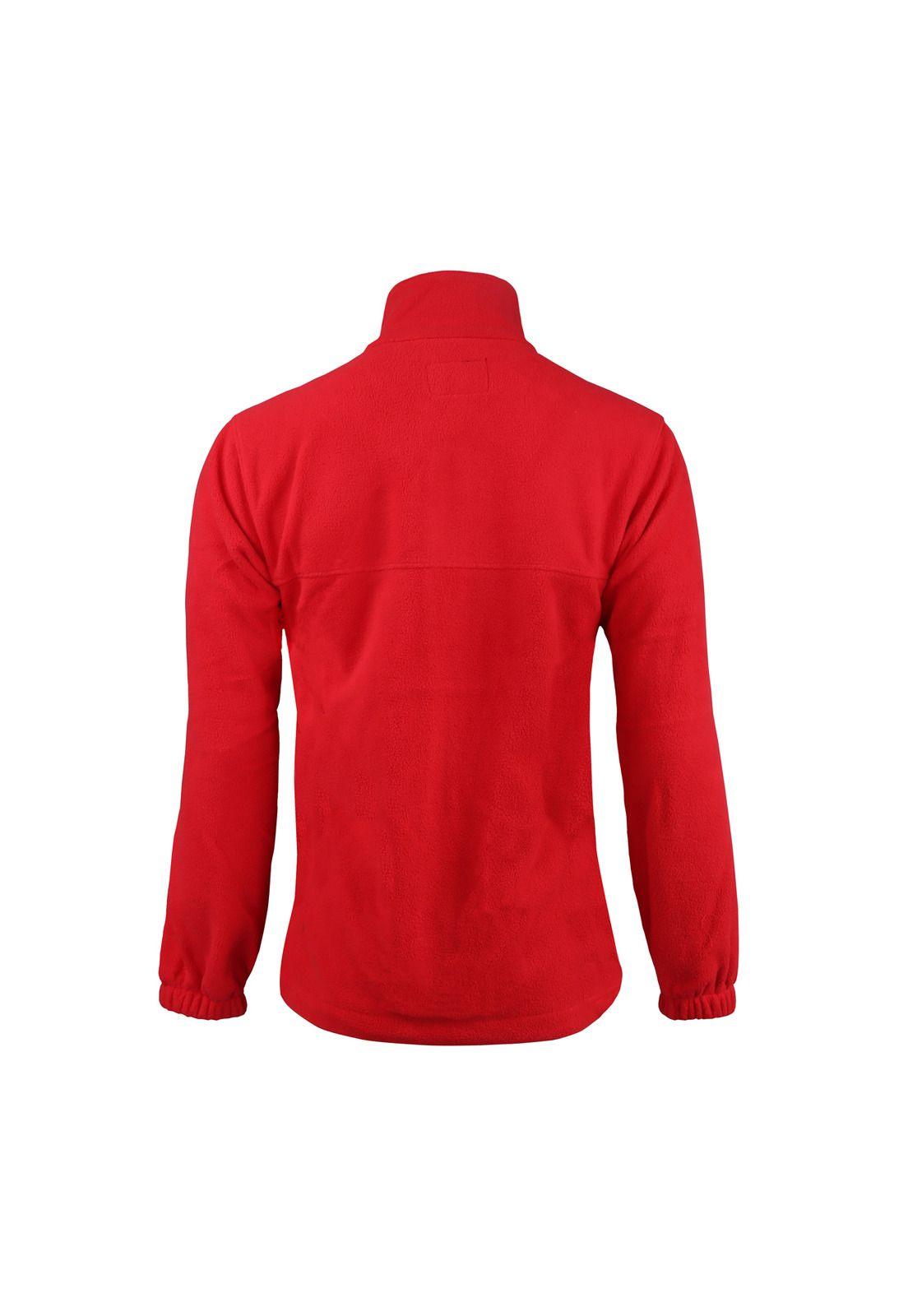 Chaqueta Activex Micropolar M/Larga Rojo-1