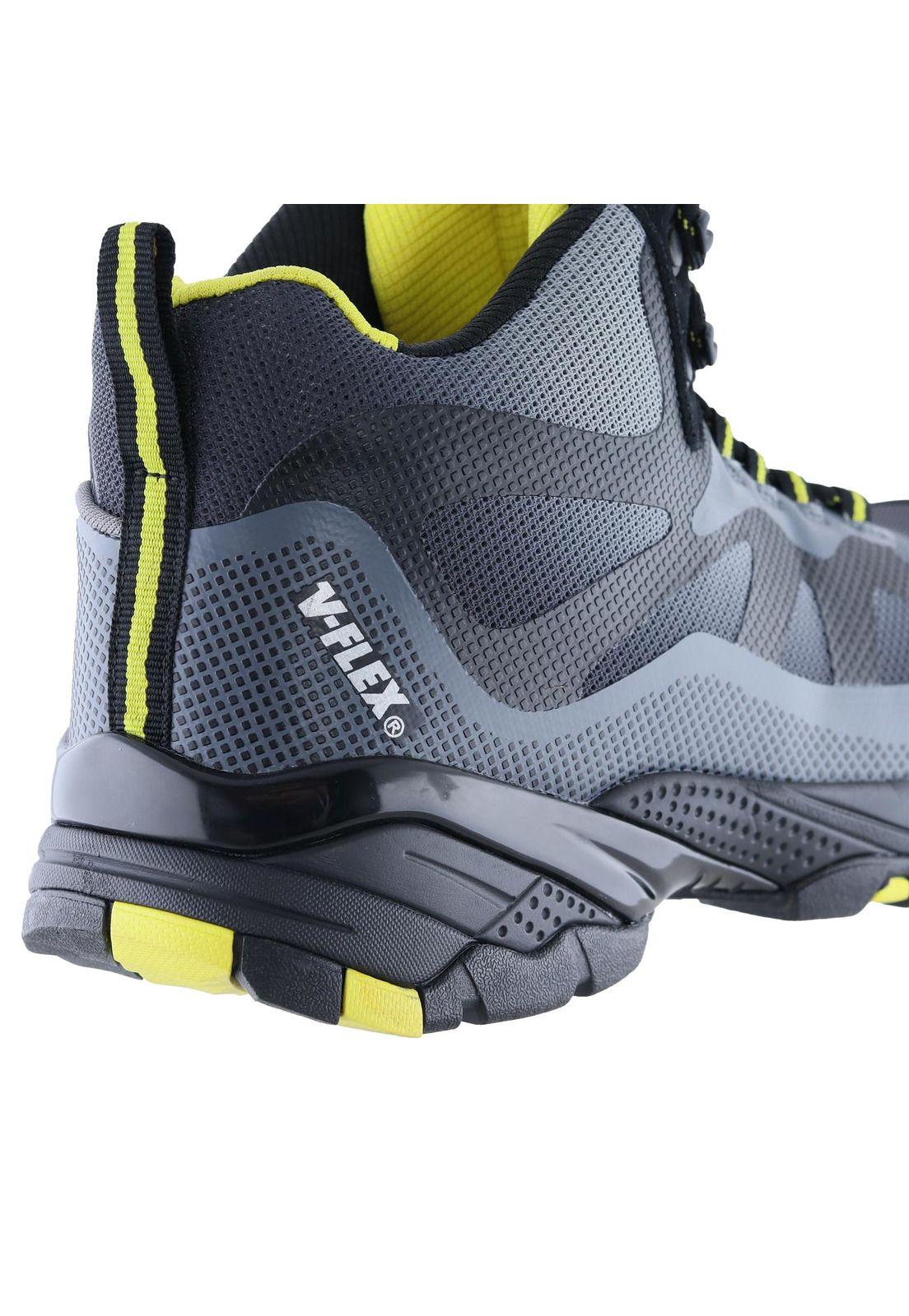 Zapatilla botín de seguridad Vflex V61 Gris-3