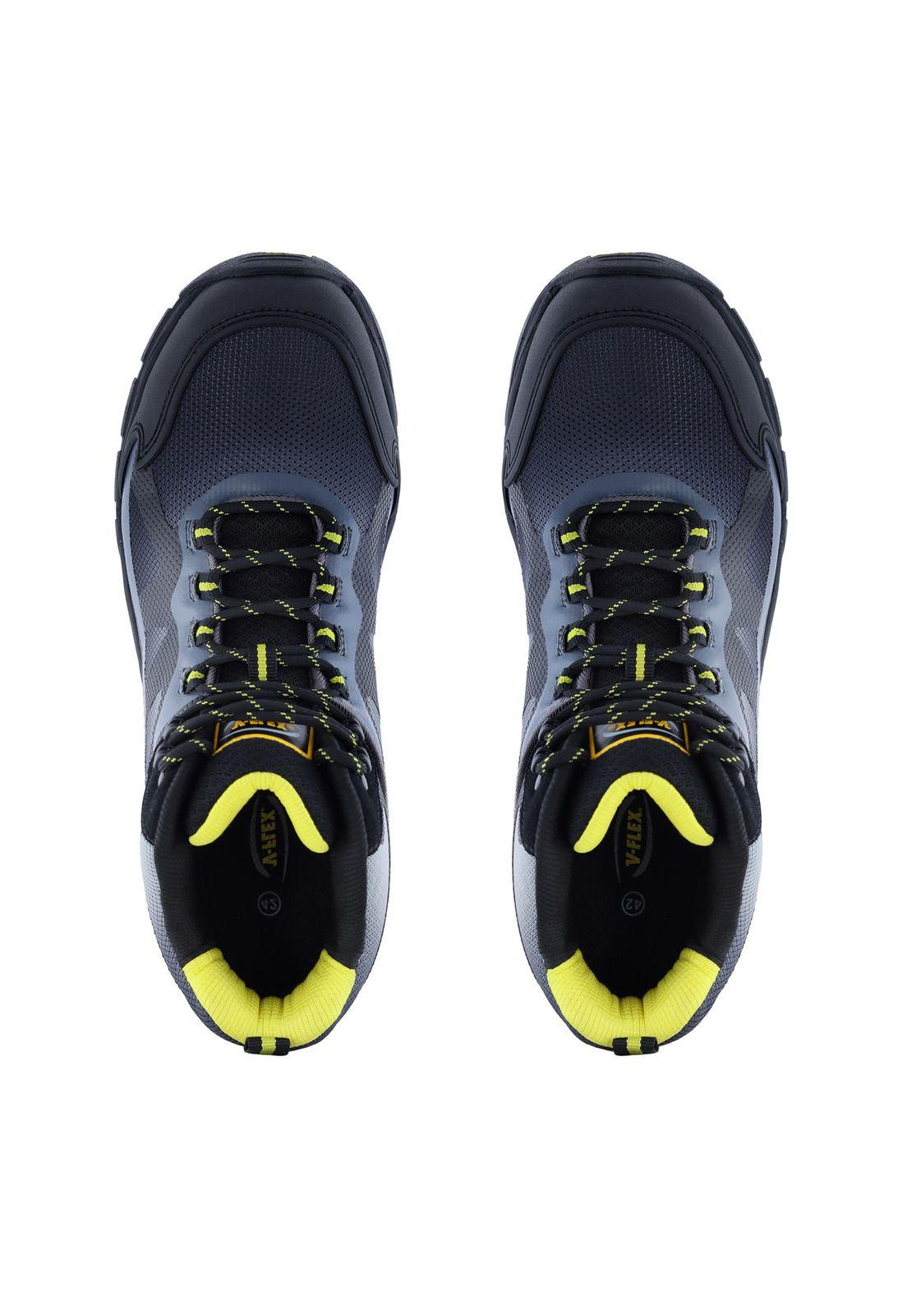 Zapatilla botín de seguridad Vflex V61 Gris-8