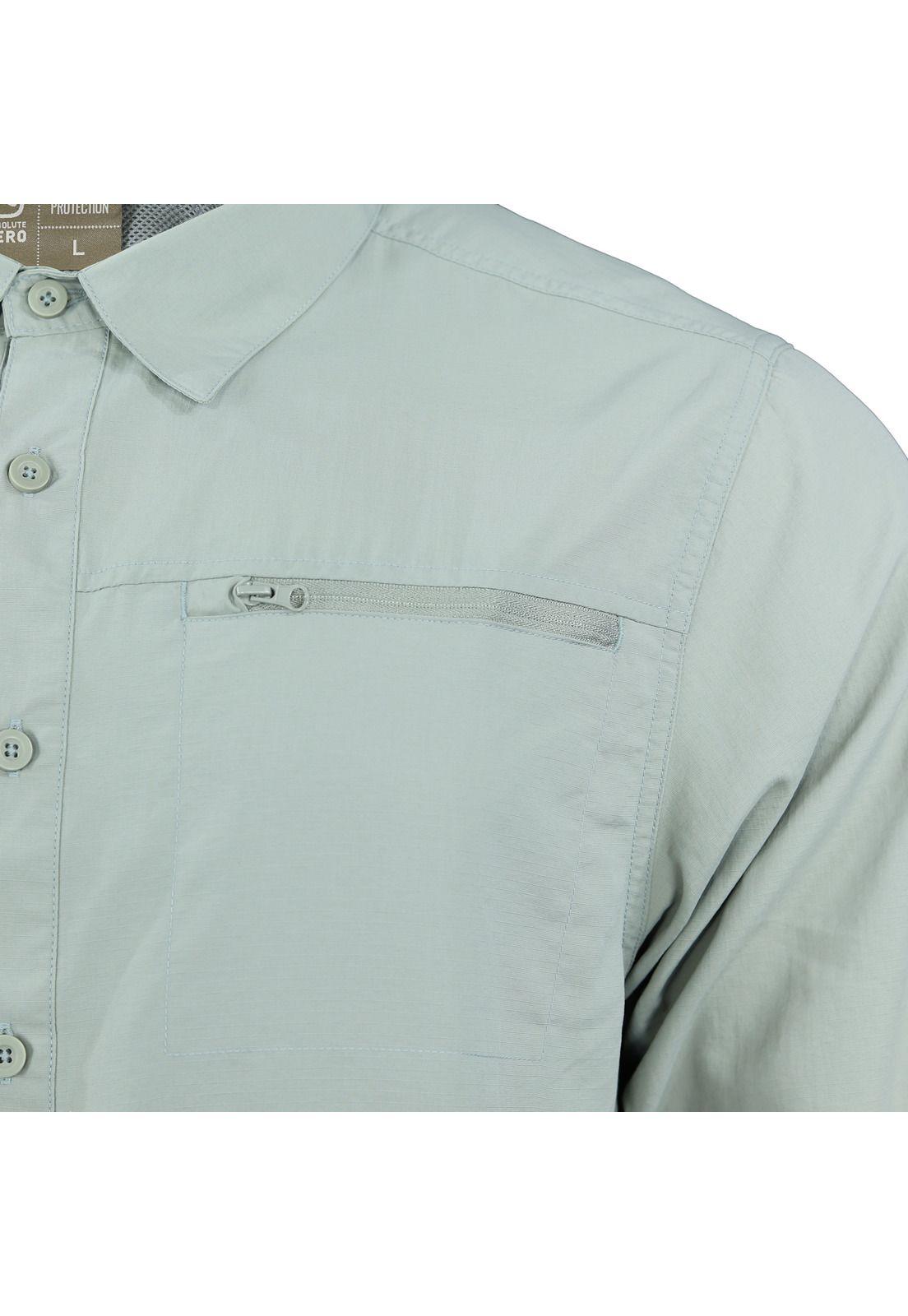 Camisa manga larga cuello camisero Hombre Lightwind H2300-6