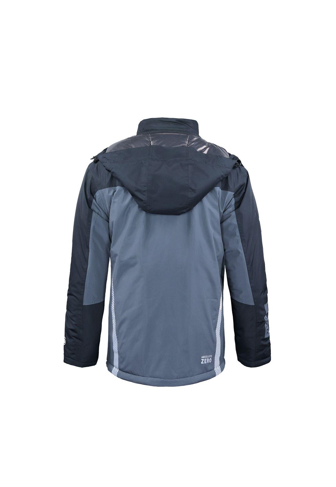 Parka Hombre Impermeable Absolute Zero Gris Z-5000-1