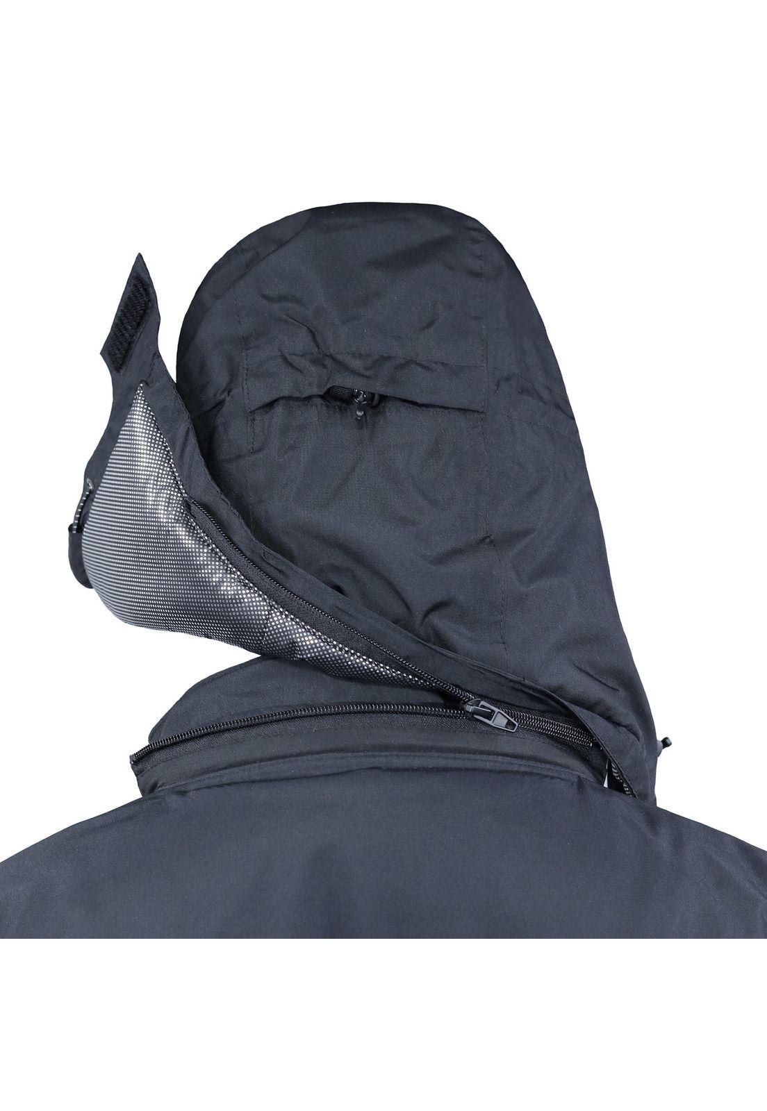 Parka Hombre Impermeable Absolute Zero Gris Z-5000-4