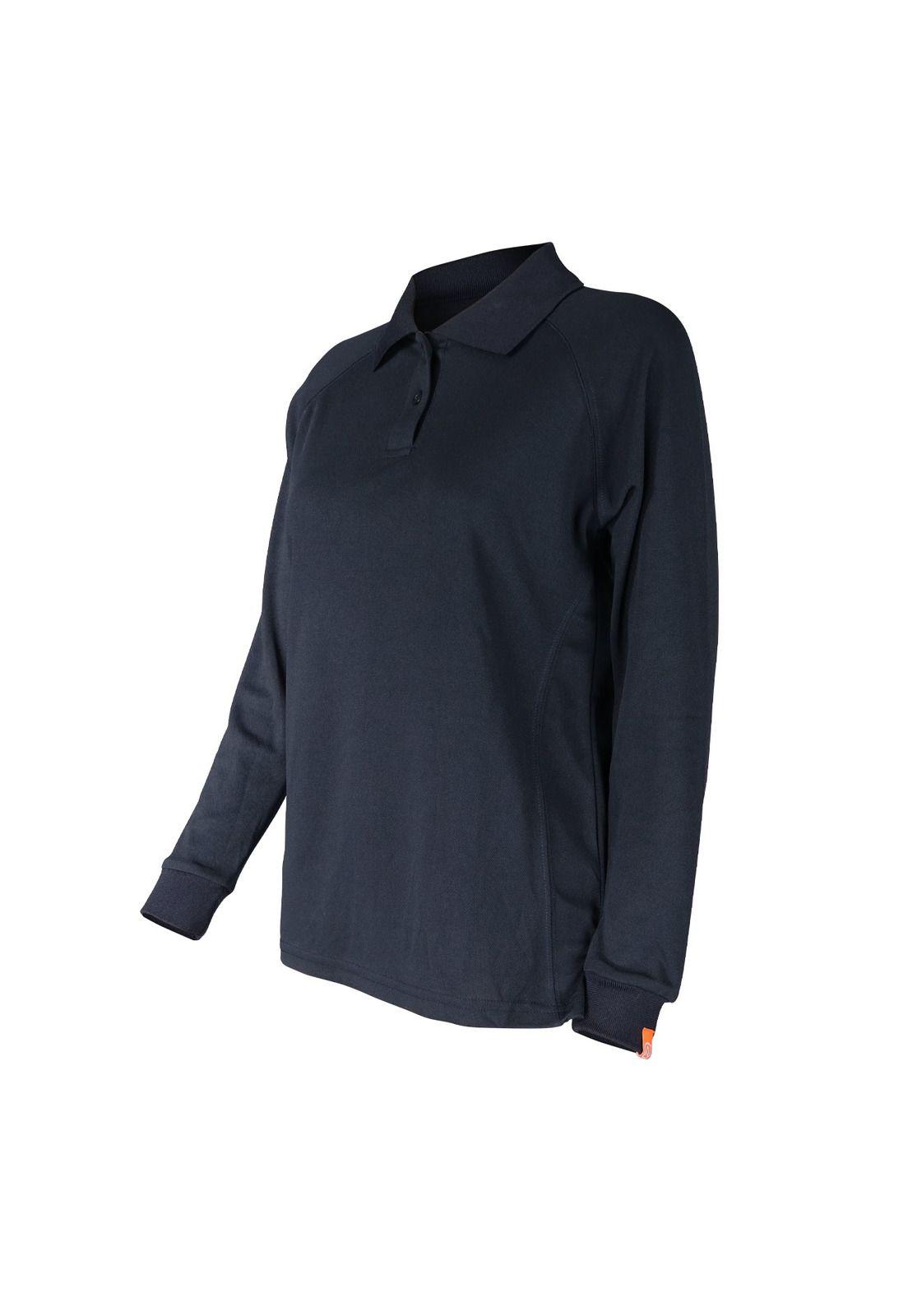 Polera Venture FW1000 Dry Fit Azul Mujer UPF 40-1