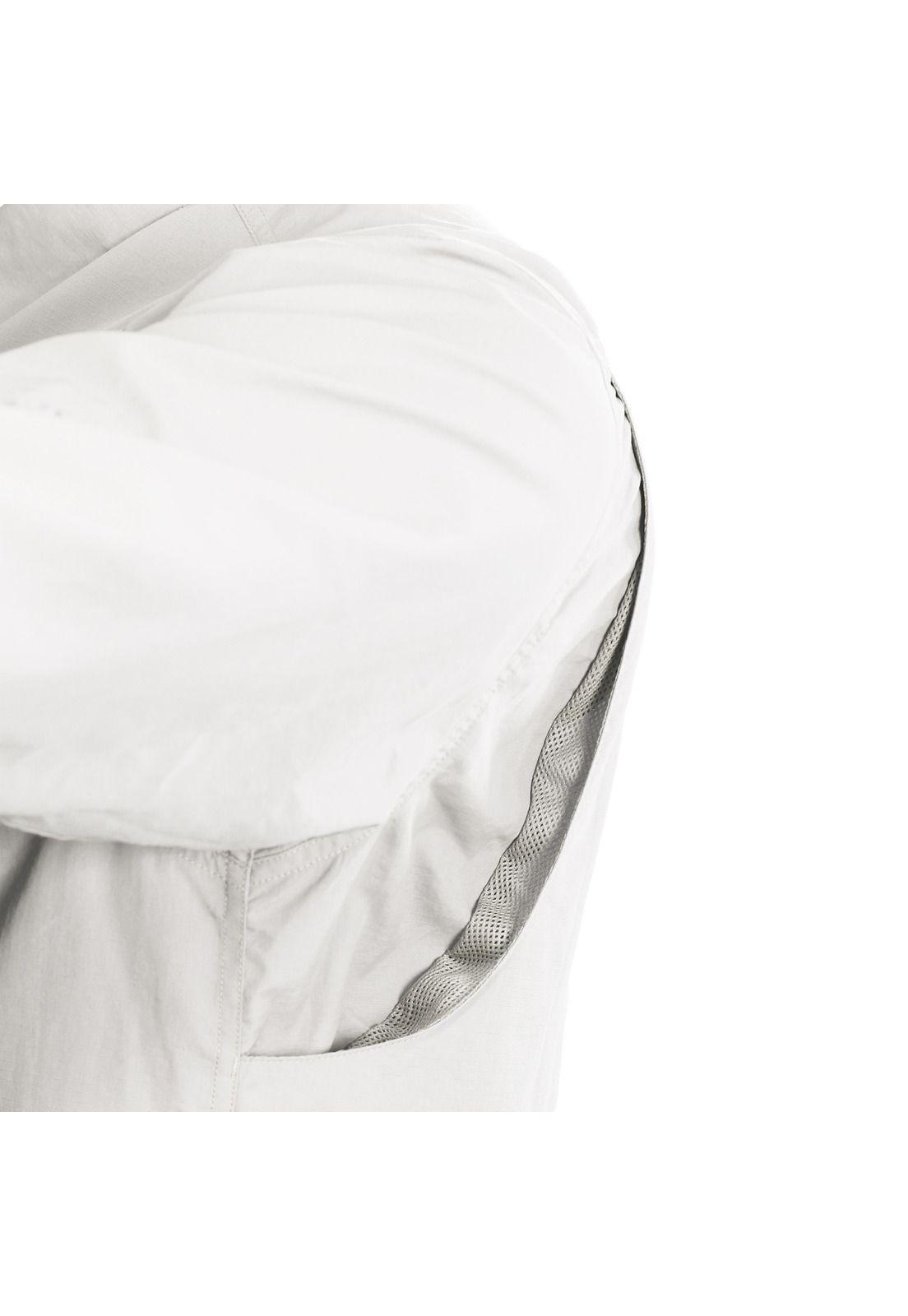 Blusa Outdoor Mujer Lightwind Ripstop Blanco Invierno UV-7