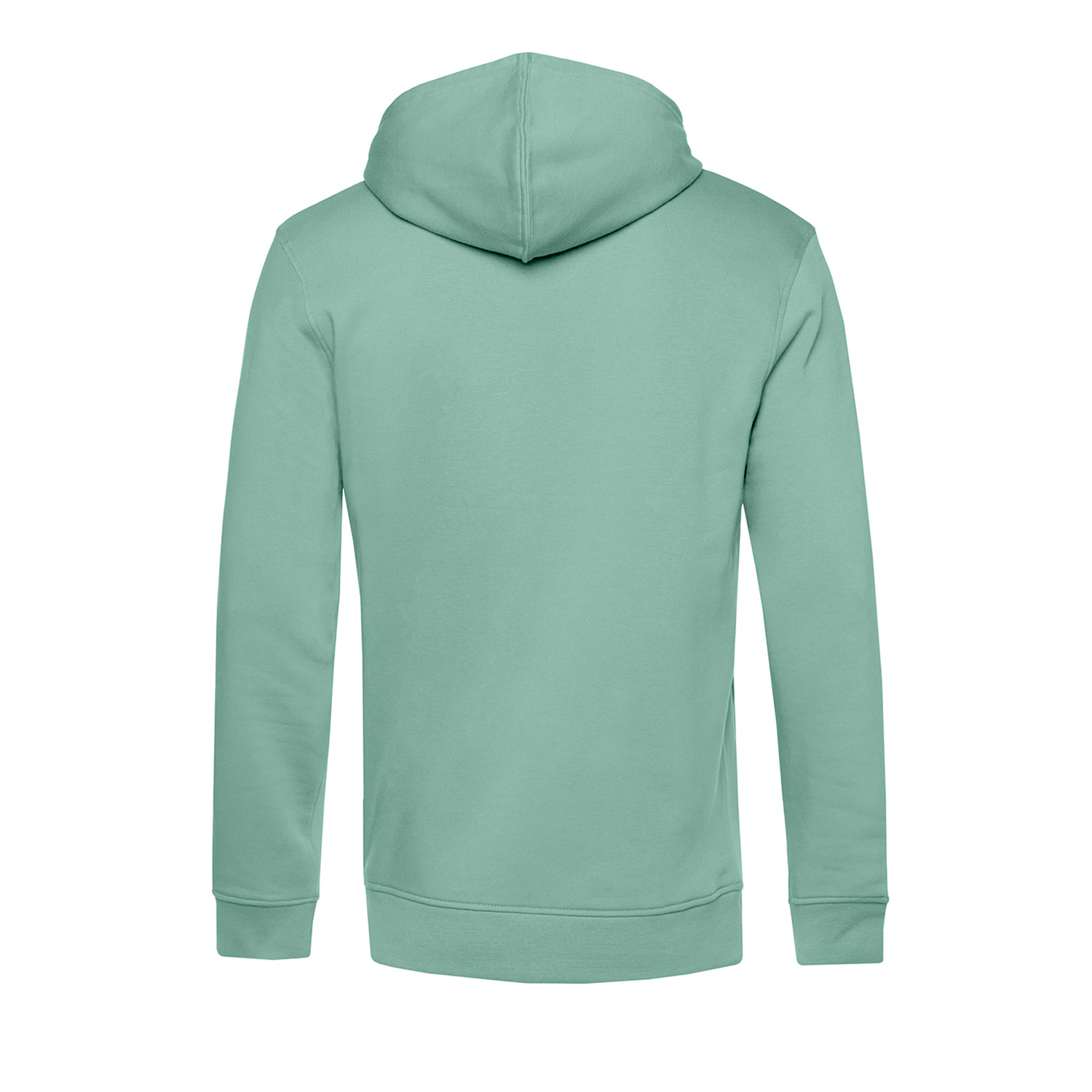 Polerón Premium 100% Algodón Orgánico Verde Agua B&C-3