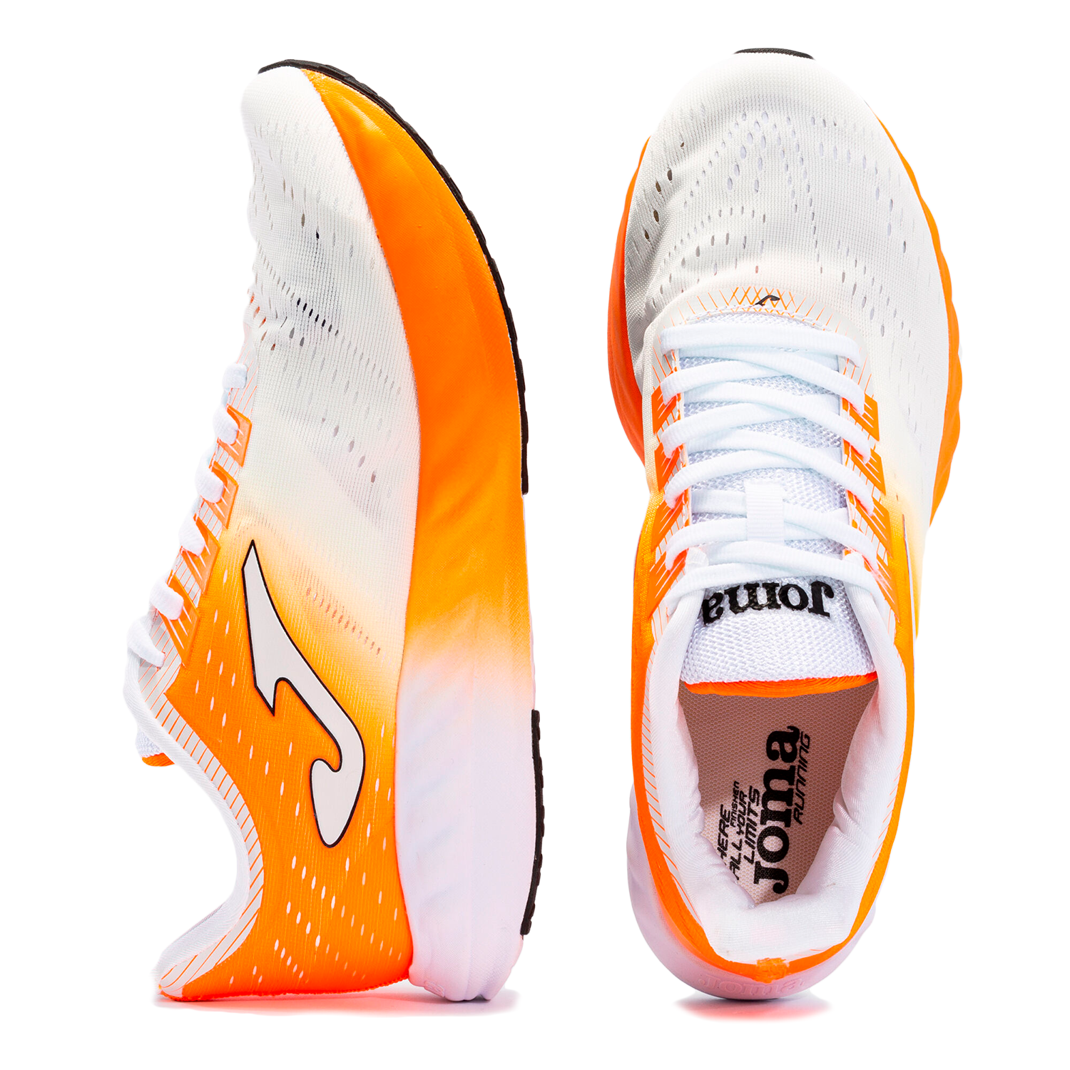 Zapatillas para Running Blanco Naranja Joma-1
