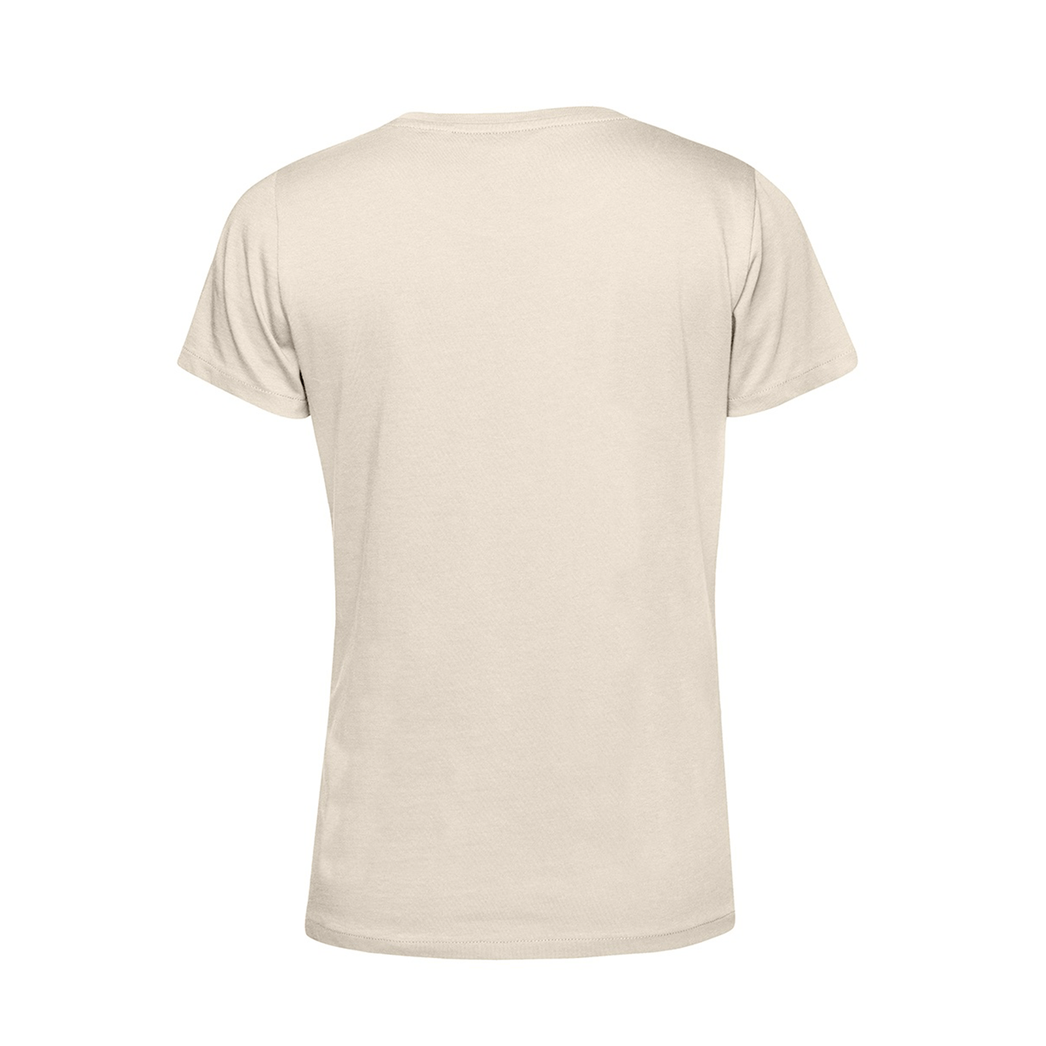 Polera Orgánica 100% Algodón Vegano #E150 Mujer Beige B&C-2