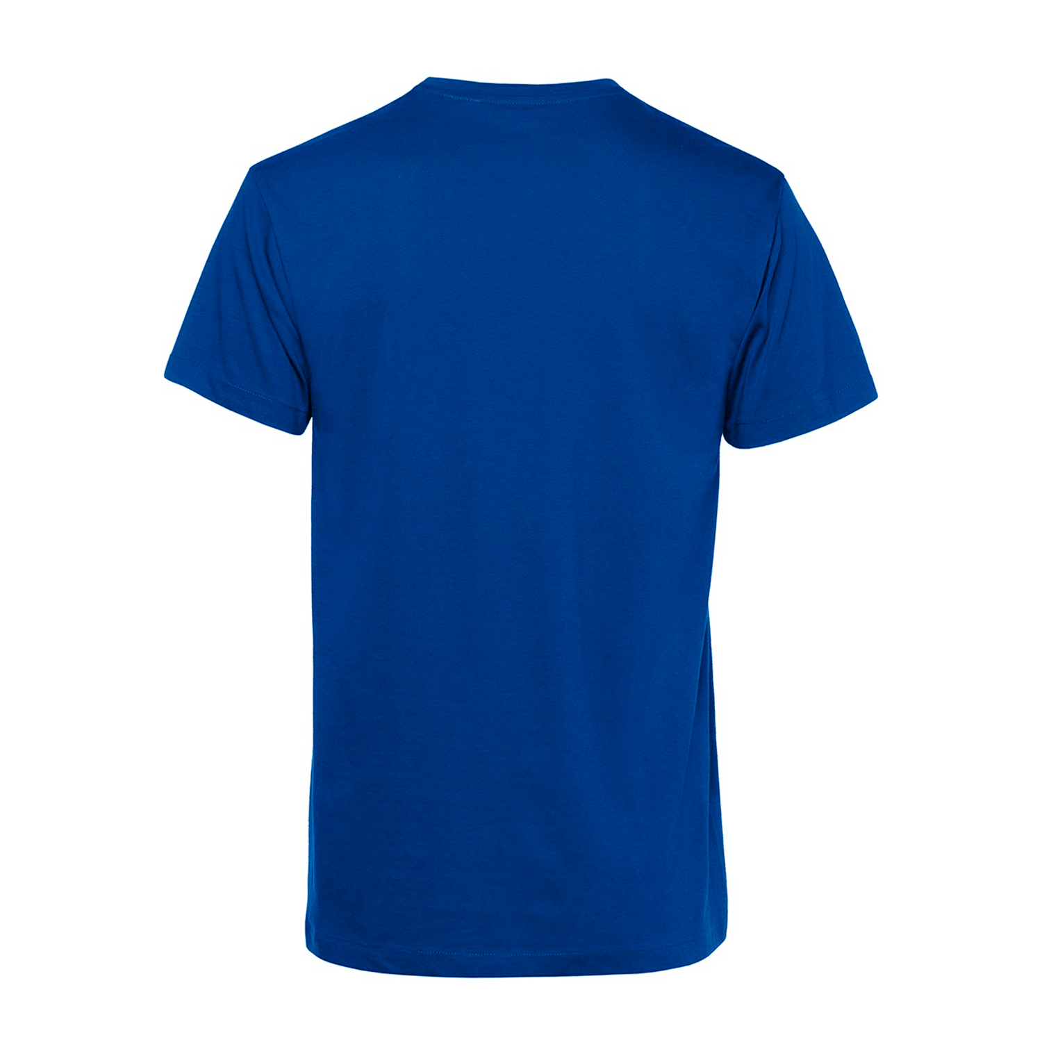Polera Orgánica 100% Algodón Vegano #E150 Hombre Azul Royal B&C-1