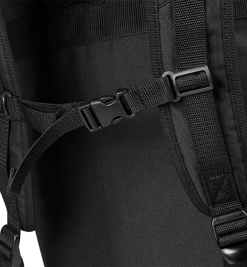 Mochila Adidas Sport Jiujitsu - Black/White-2