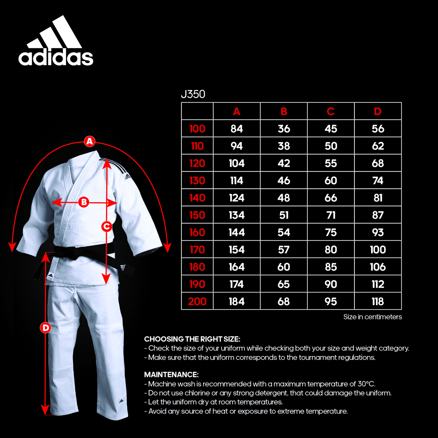 Judogi Club J350 Infantil Blanco Naranja Adidas-3