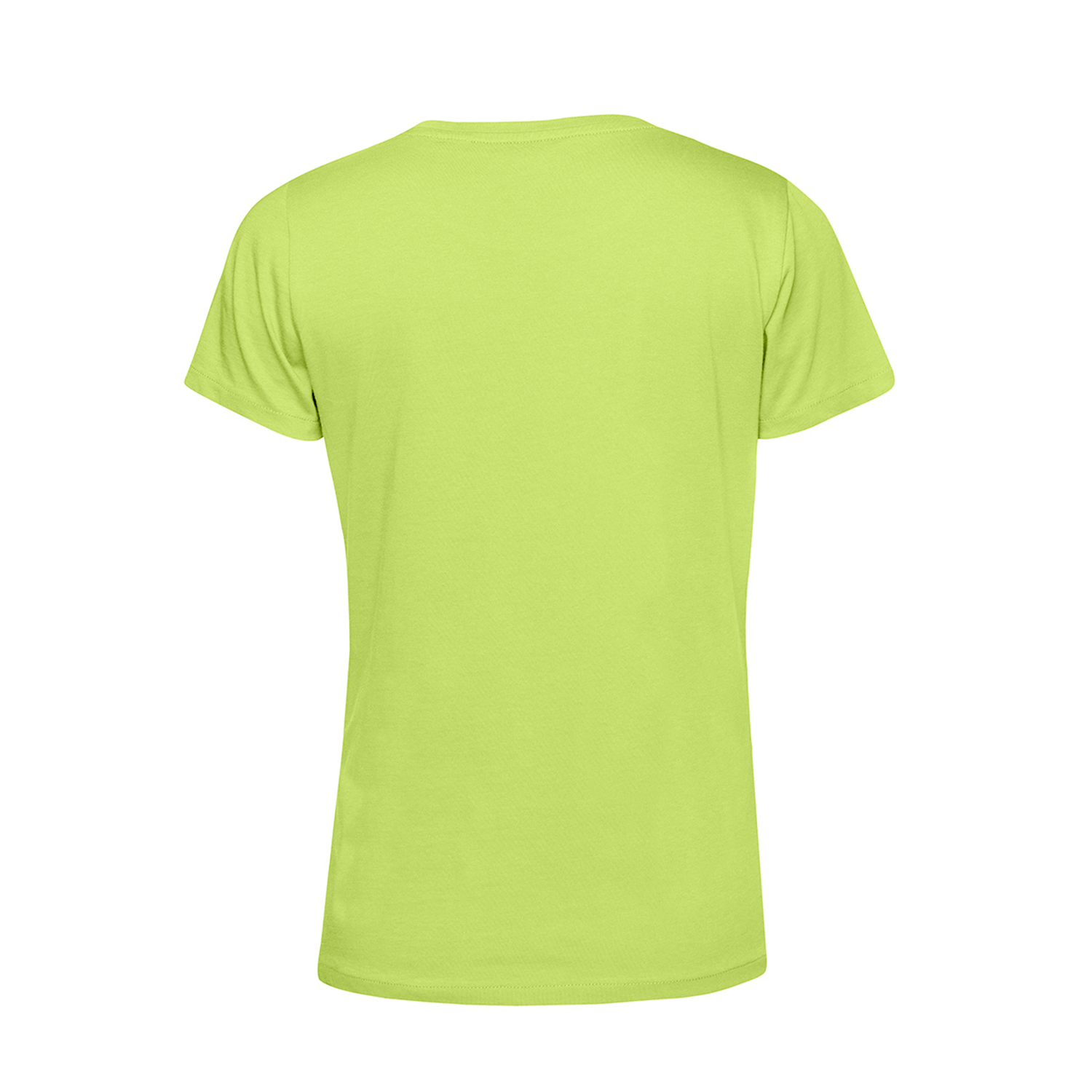 Polera Orgánica 100% Algodón Vegano #E150 Mujer Verde B&C-1