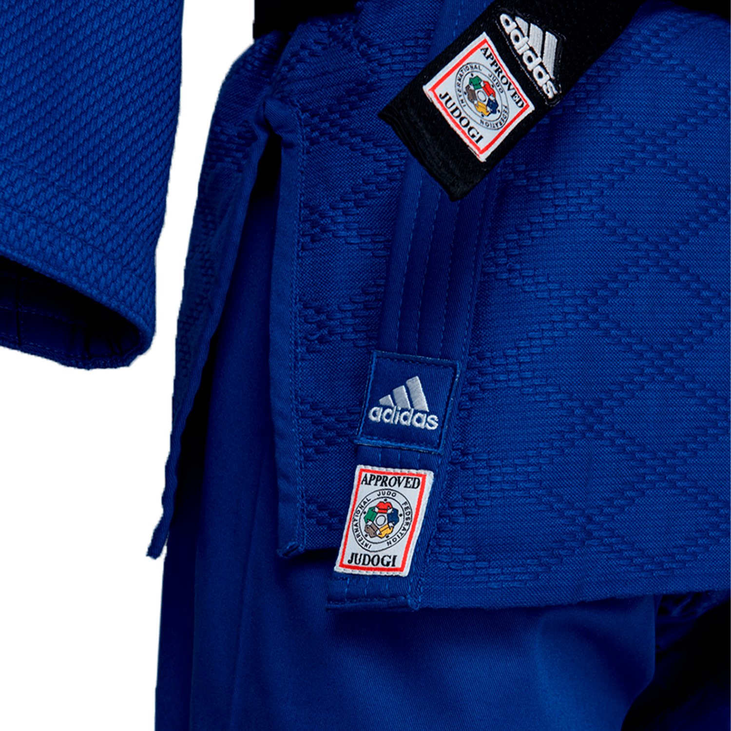 Judogi IJF New Champion III Azul Adidas-6