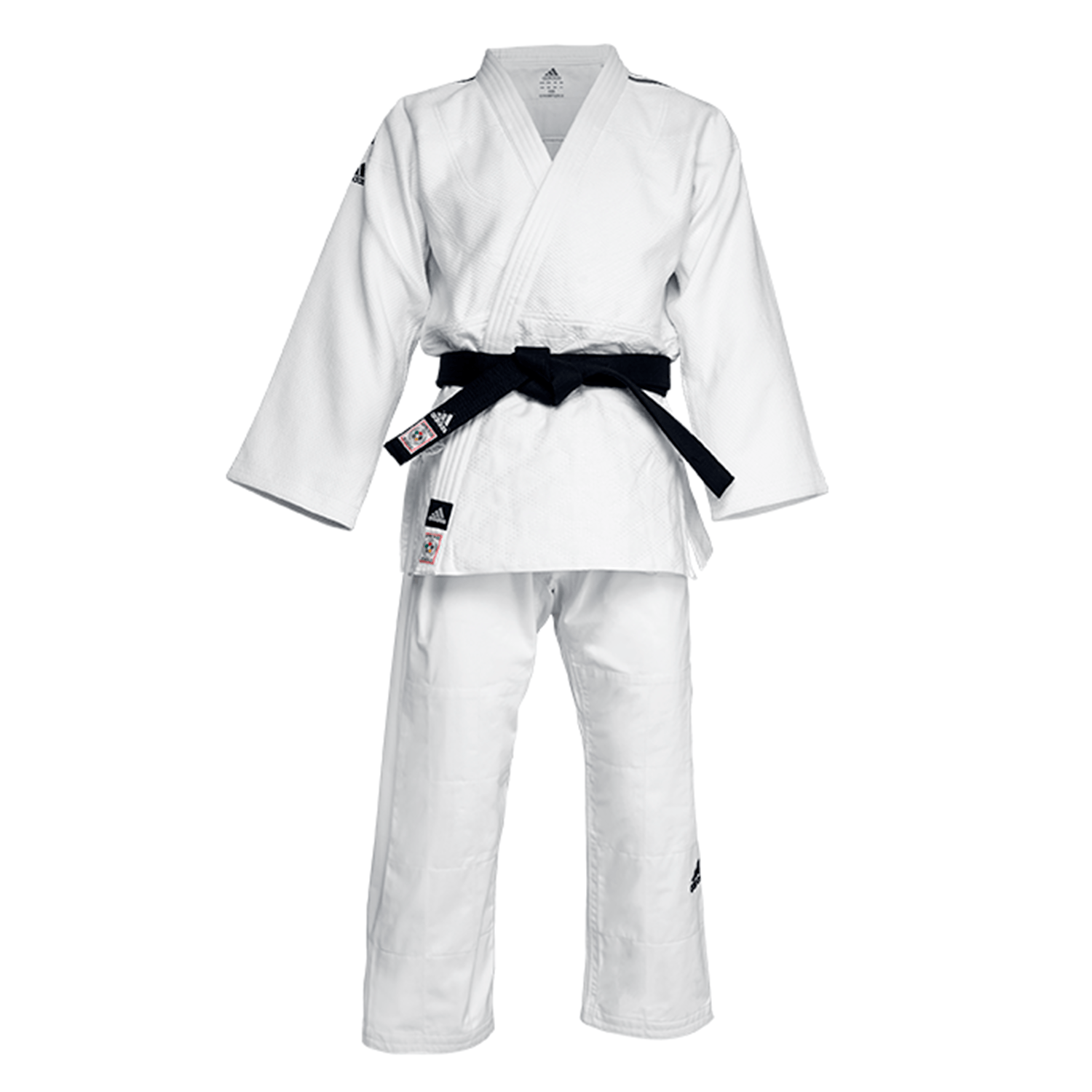 Judogi IJF New Champion III Blanco Adidas-2