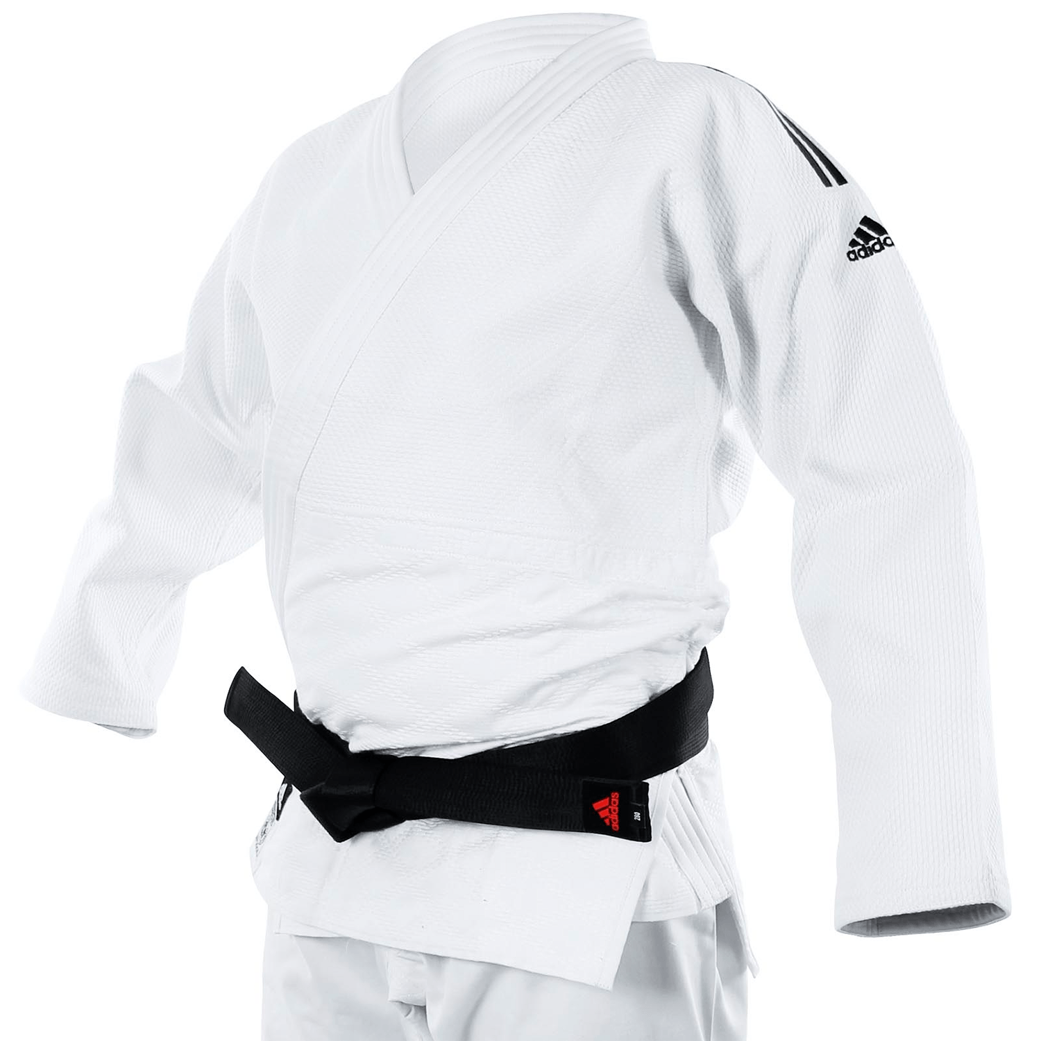 Judogi IJF New Champion III Blanco Adidas-3