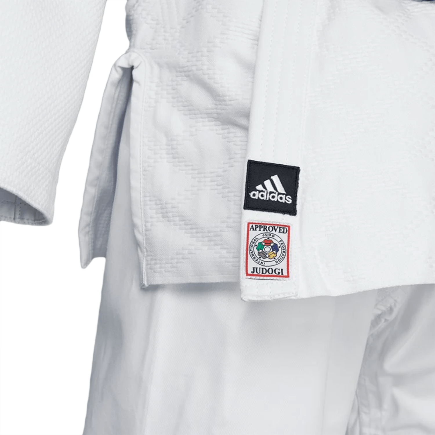 Judogi IJF New Champion III Blanco Adidas-8