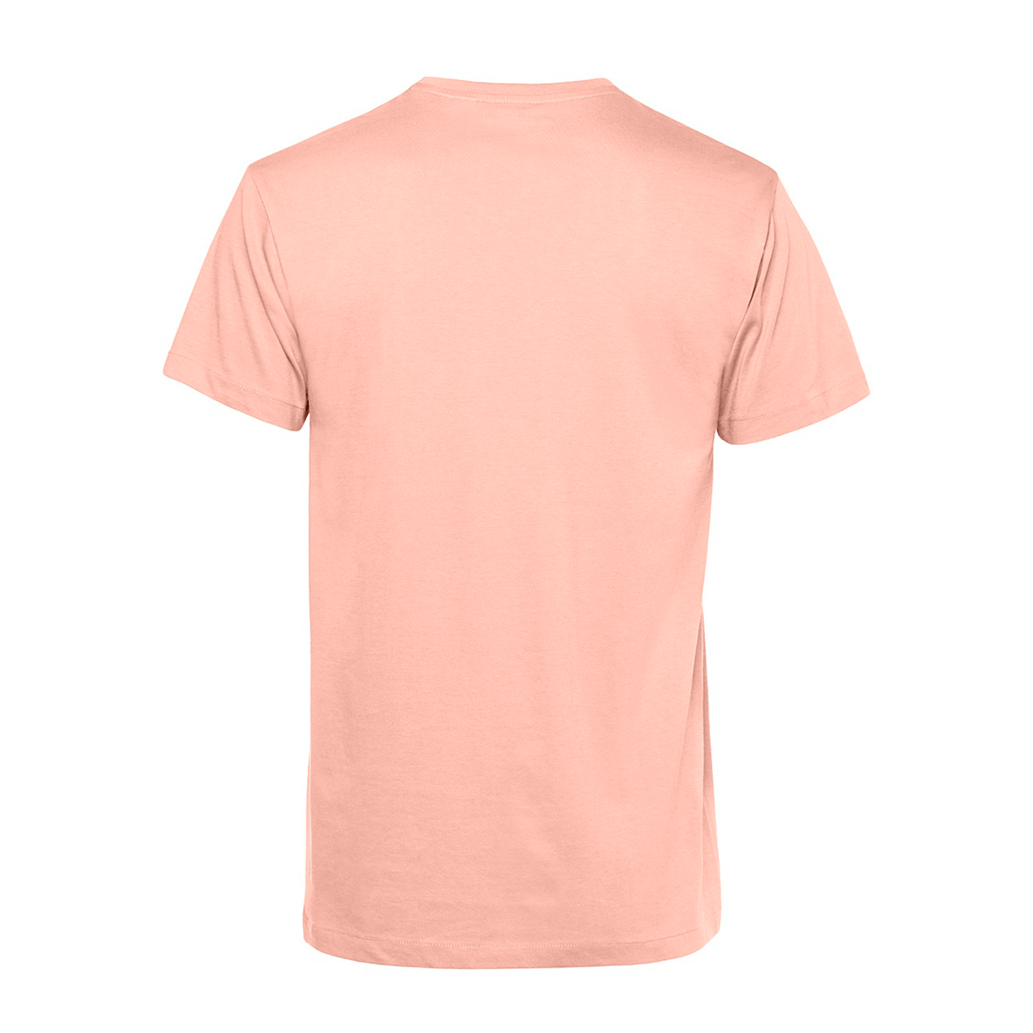 Polera Orgánica 100% Algodón Vegano #E150 Hombre Rosado B&C-0