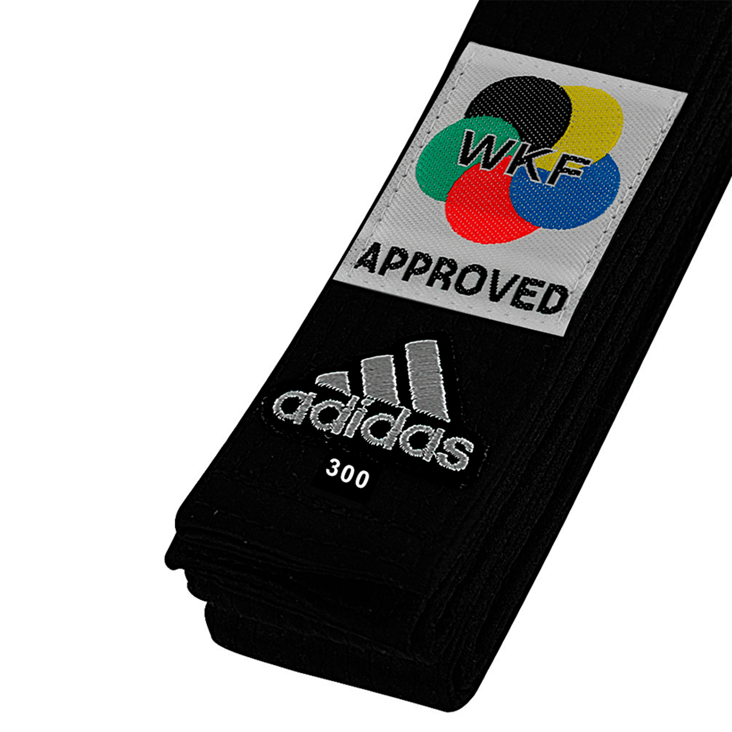 Cinturón De Karate Elite WKF Negro 320CM Adidas-1