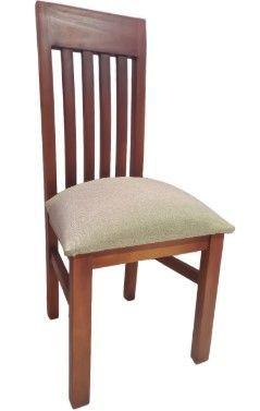 Pack 8 sillas Italia Koliat caramelo tapiz beige-2