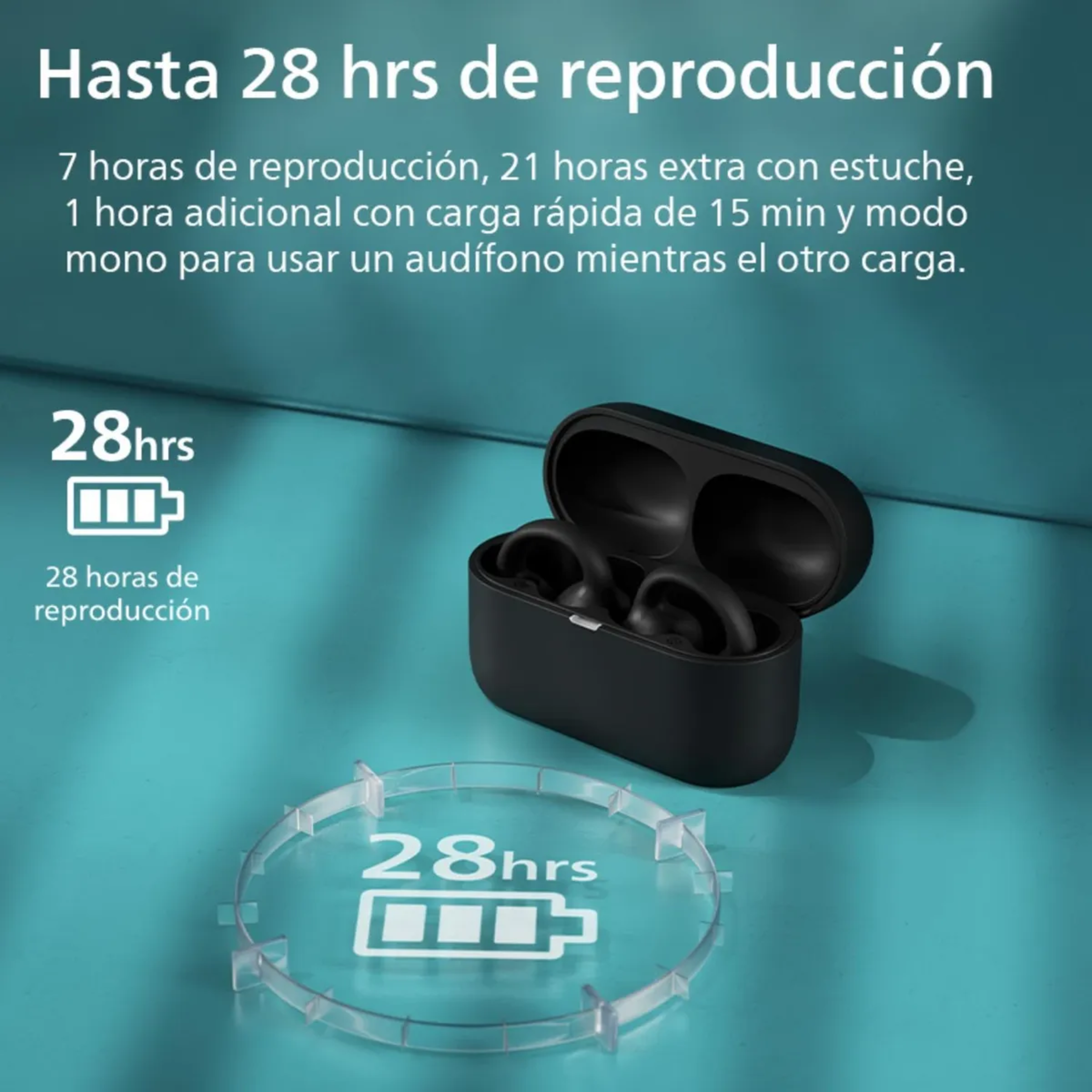 Audifonos True Wireless Open Ear Philips TAQ2000-3