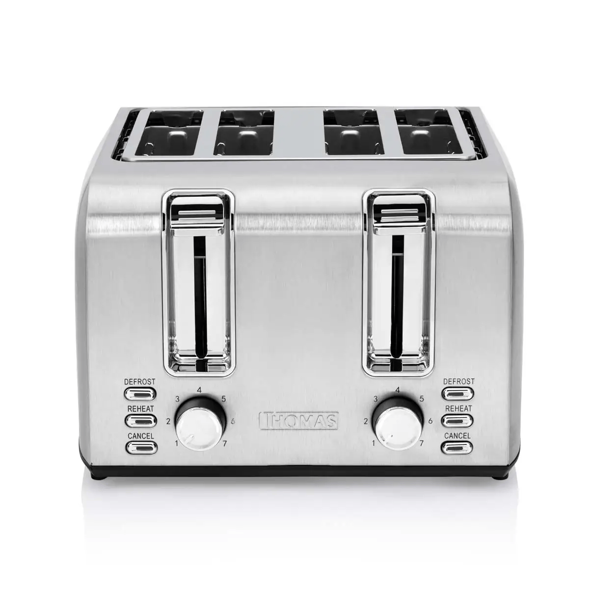 Tostador Thomas TH 133i 4 Rebanadas Acero Inox 1500W-0