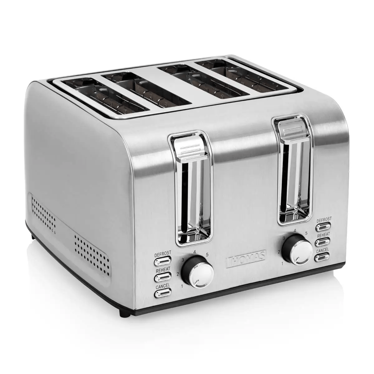 Tostador Thomas TH 133i 4 Rebanadas Acero Inox 1500W-3