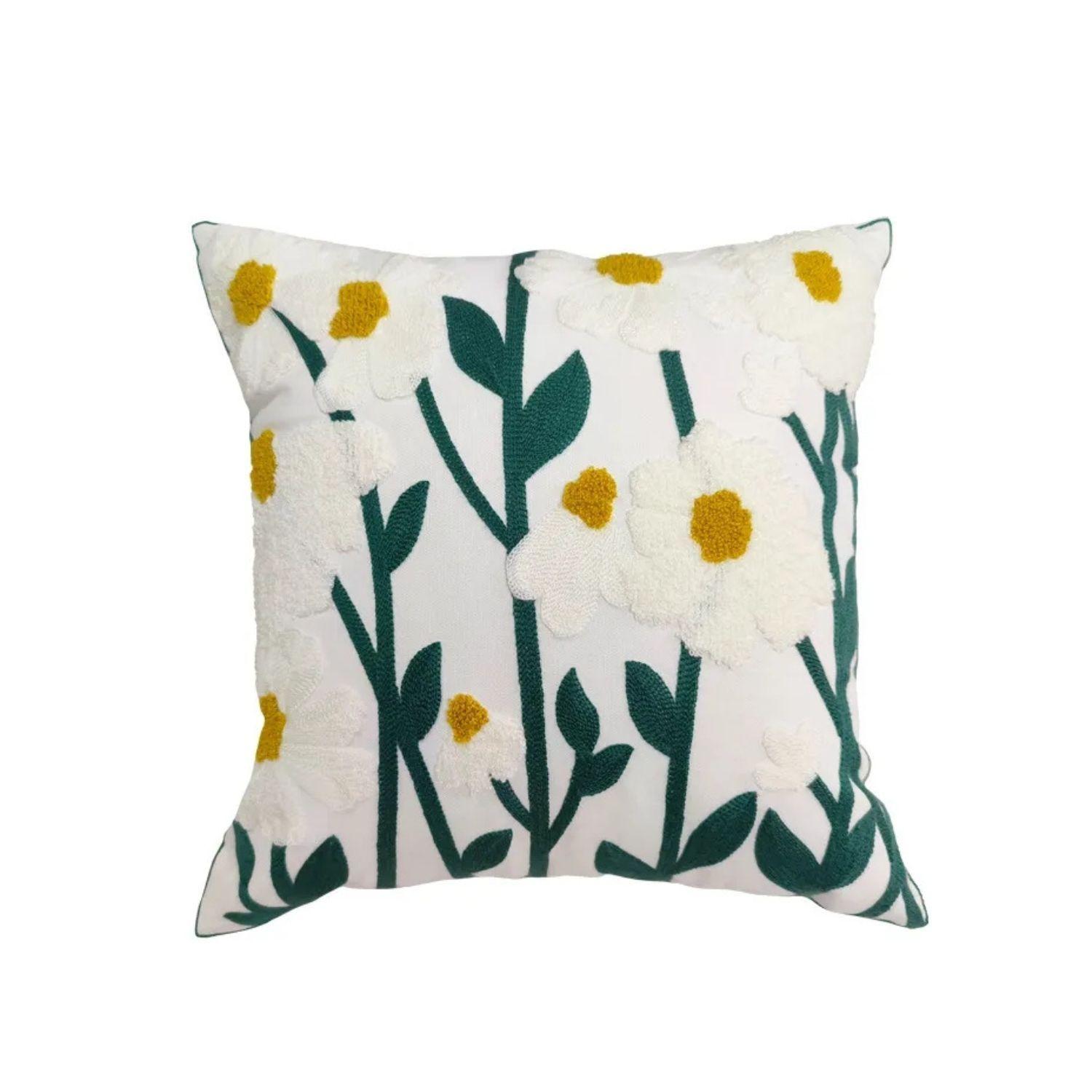 Funda Bordada Margaritas-0