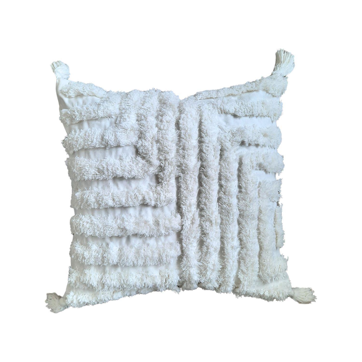 Funda Lino con Flequillos Snow-0