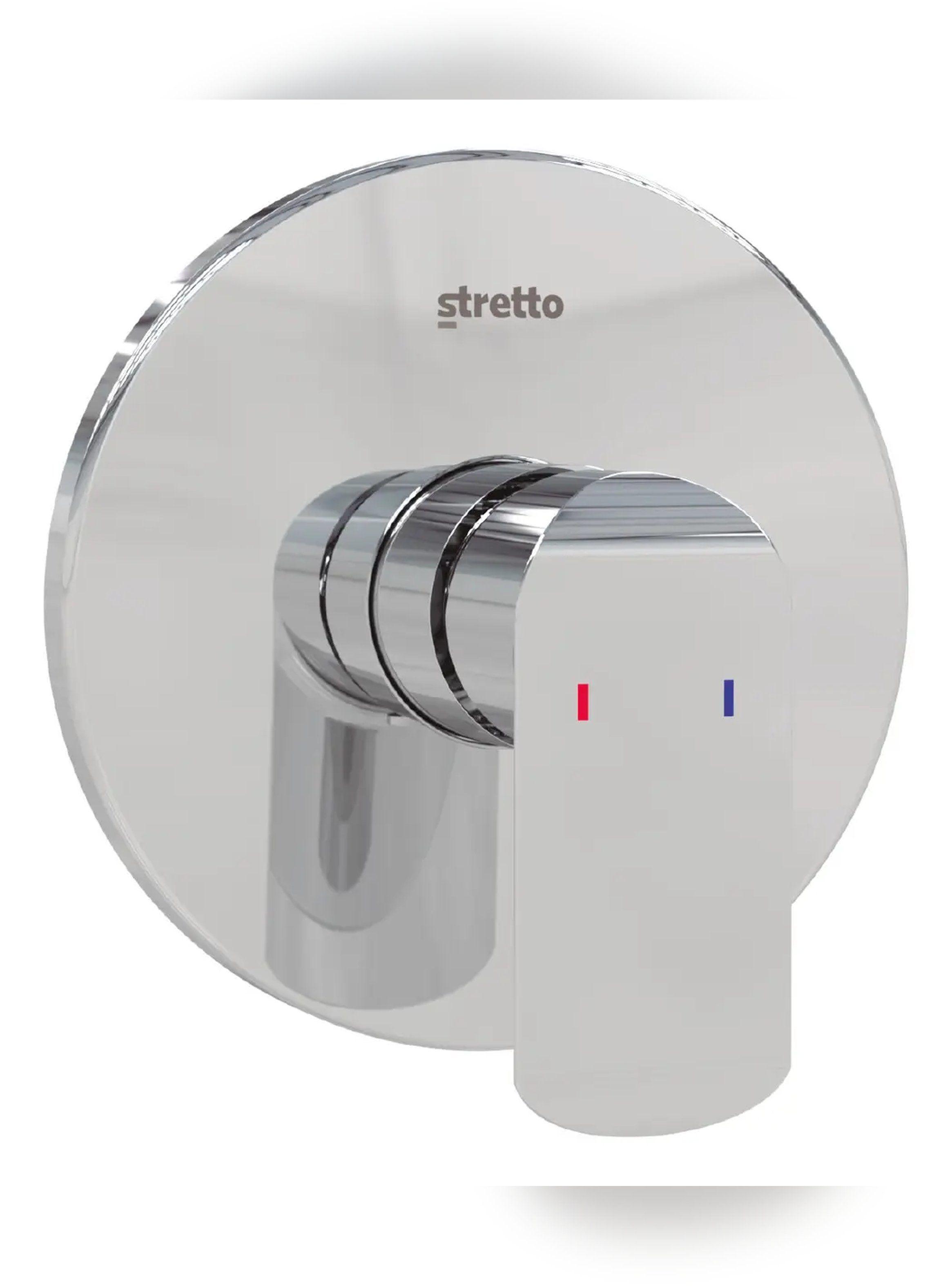 Monomando Llave Grifo Empotrado Para Ducha Priego Stretto-2