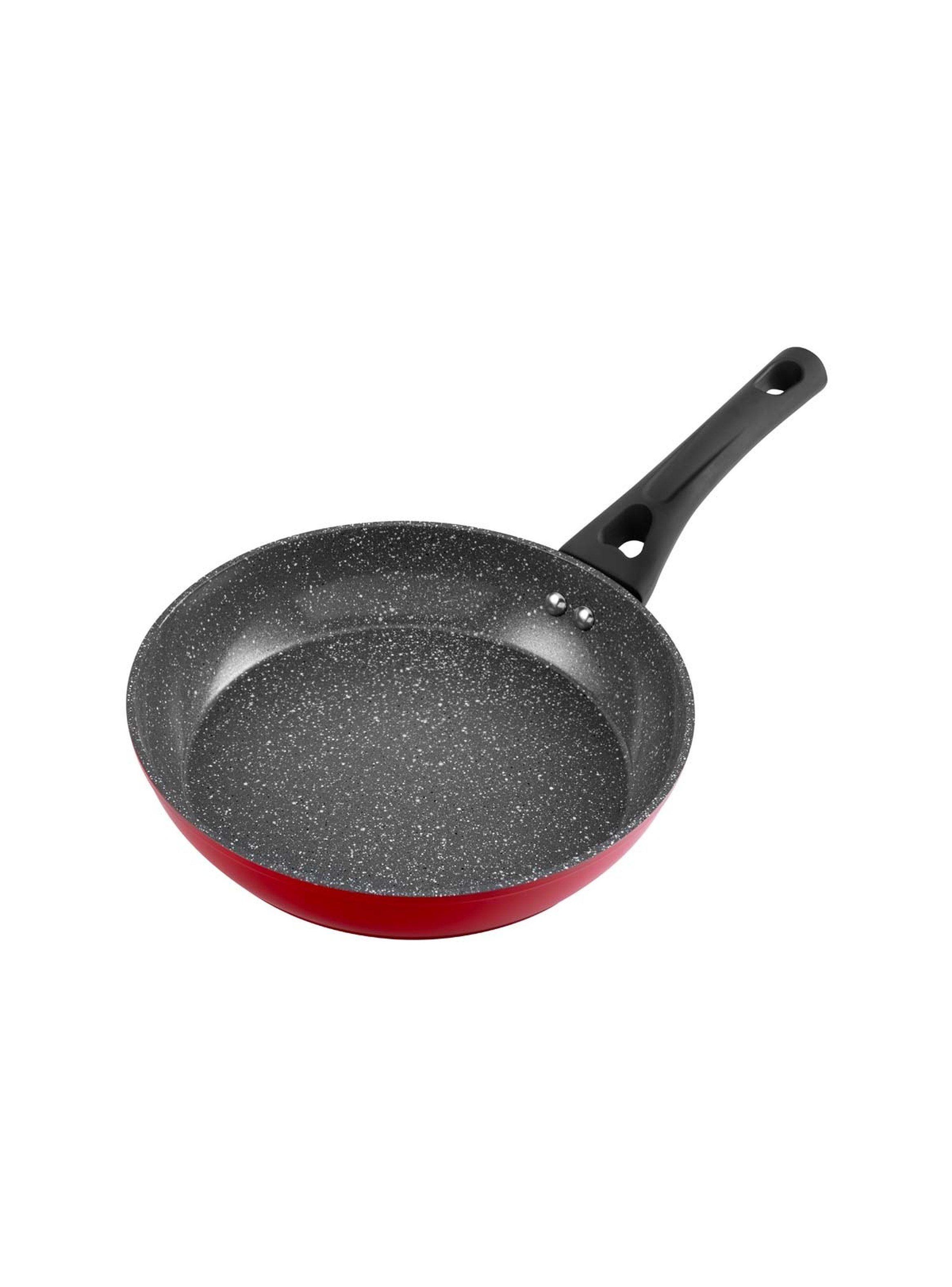 Batería Cocina Thomas TH-MB07RN 7 Piezas Ollas Sartén Rojo-4