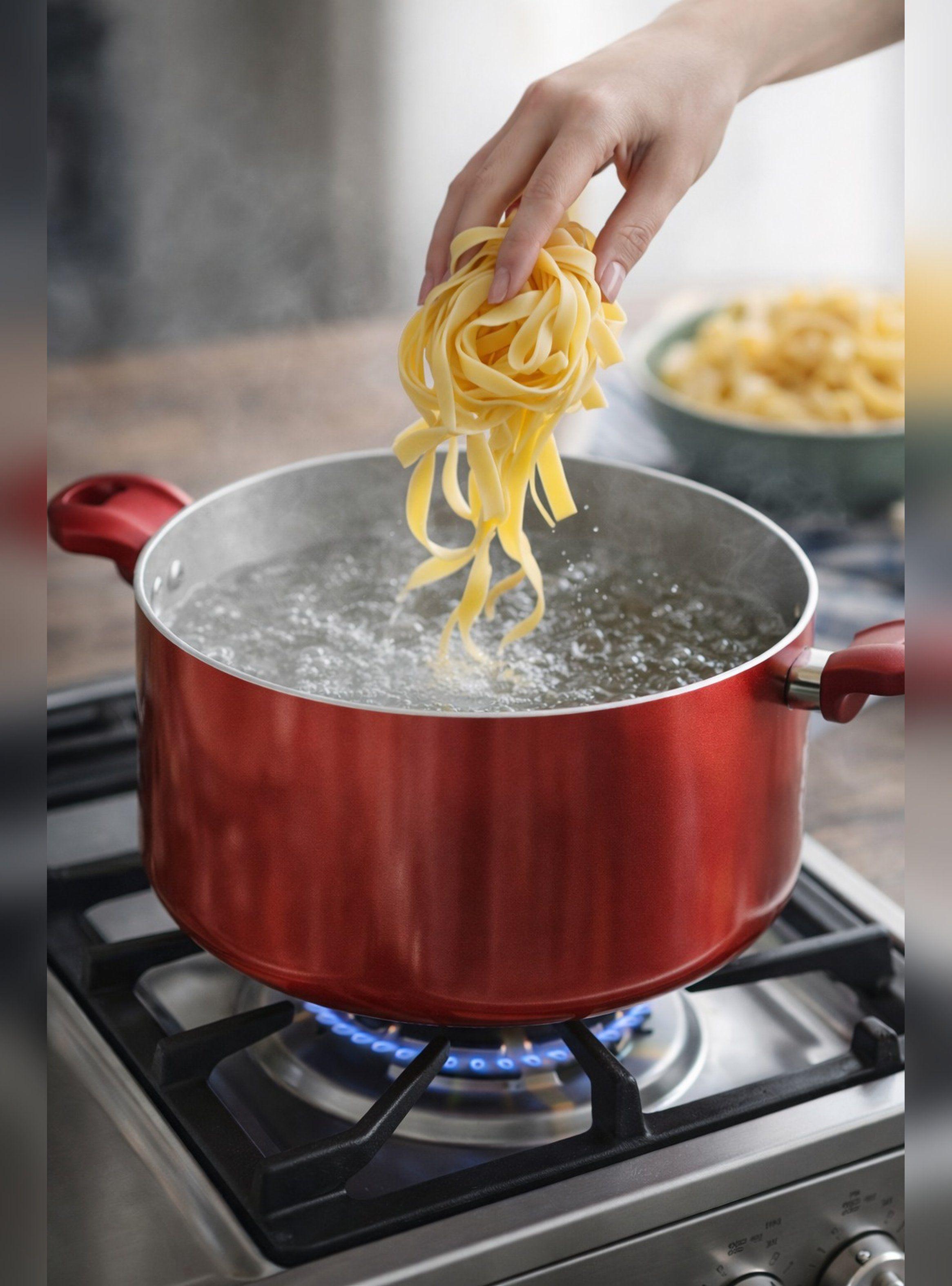 Olla Cacerola antiadherente Aluminio 28 CM 8,6 L Rosso Vitta-6