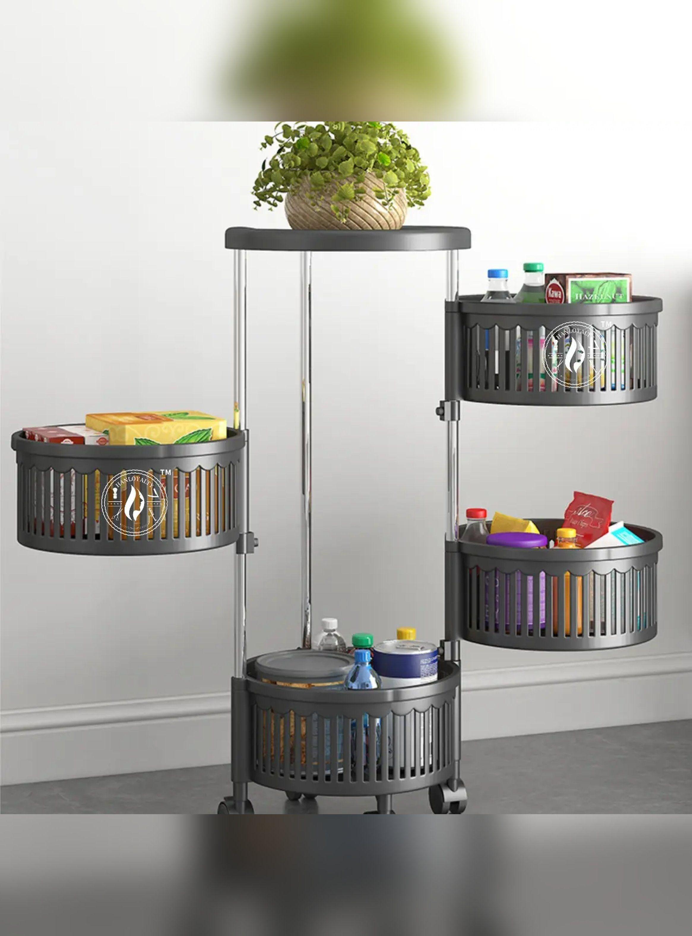 Carrito Organizador Multiuso Verdulero Frutero De 4 Niveles-3
