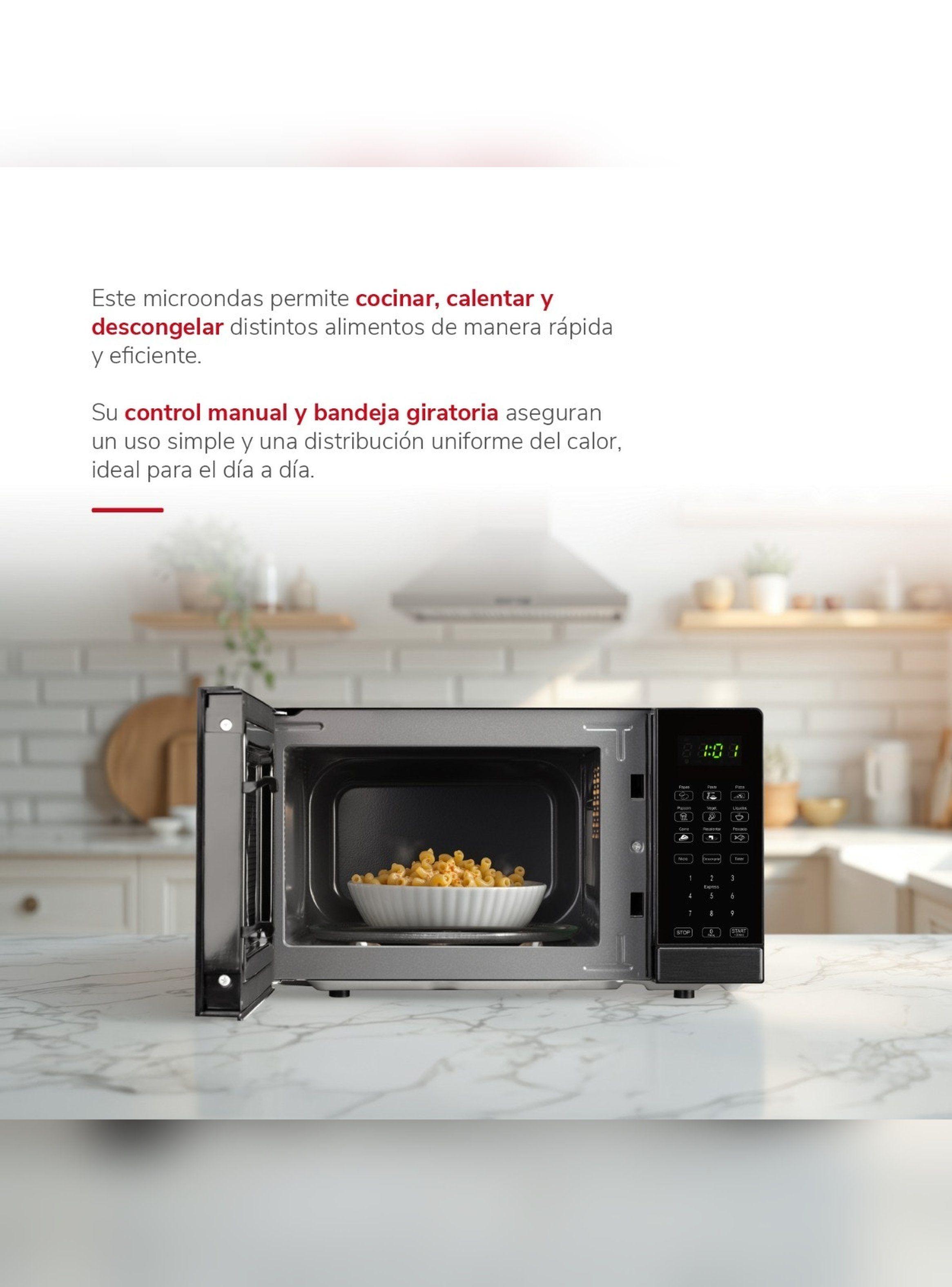 Microondas Digital Thomas TH-MW20DN 20 L 700W Touch Negro-2