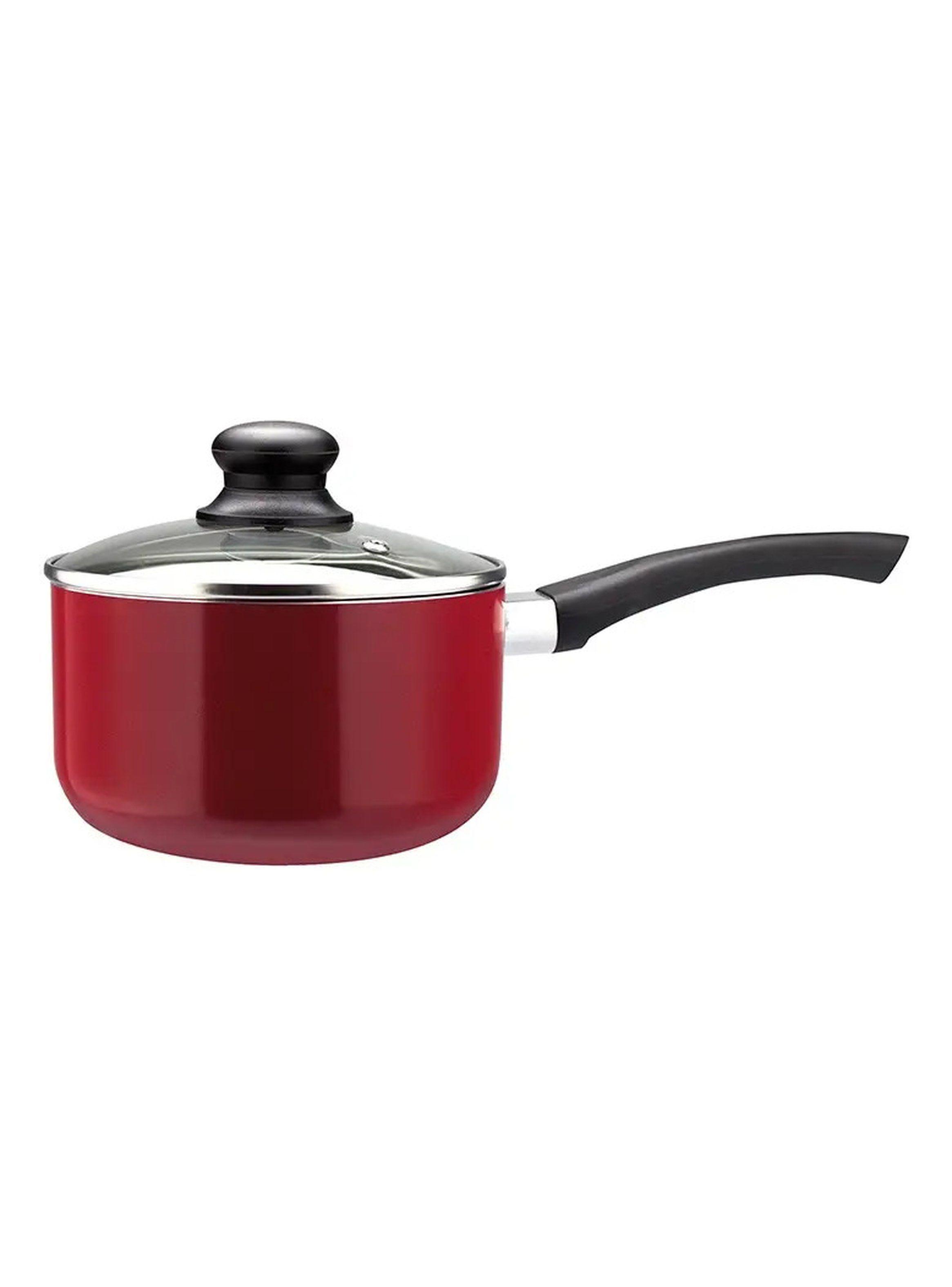 Batería de Cocina Slide Marmicoc 9 Piezas Rojo Antiadherente-5