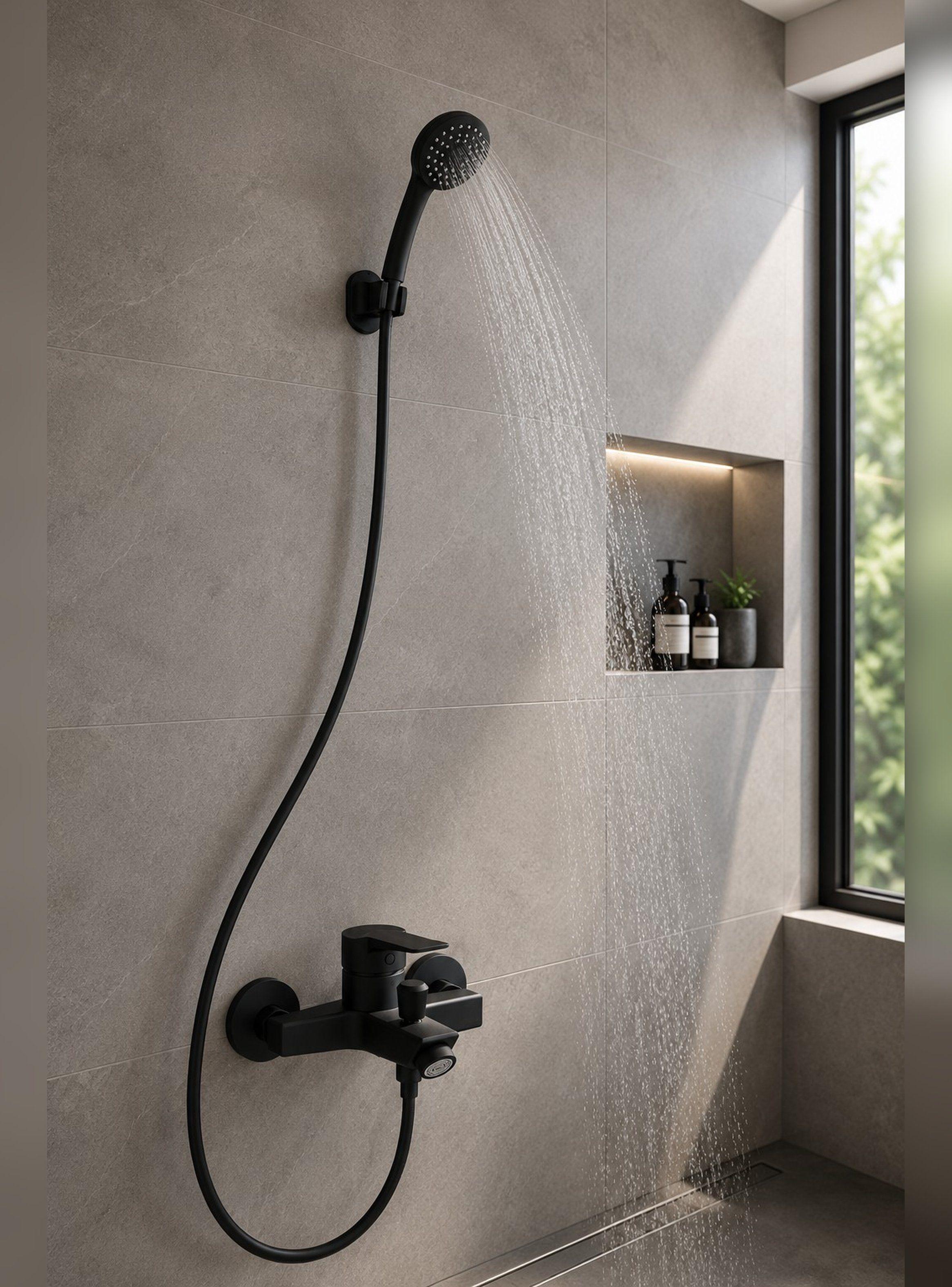 Monomando Llave Grifo Tina Ducha Modelo Arezzo Marca Stretto-2
