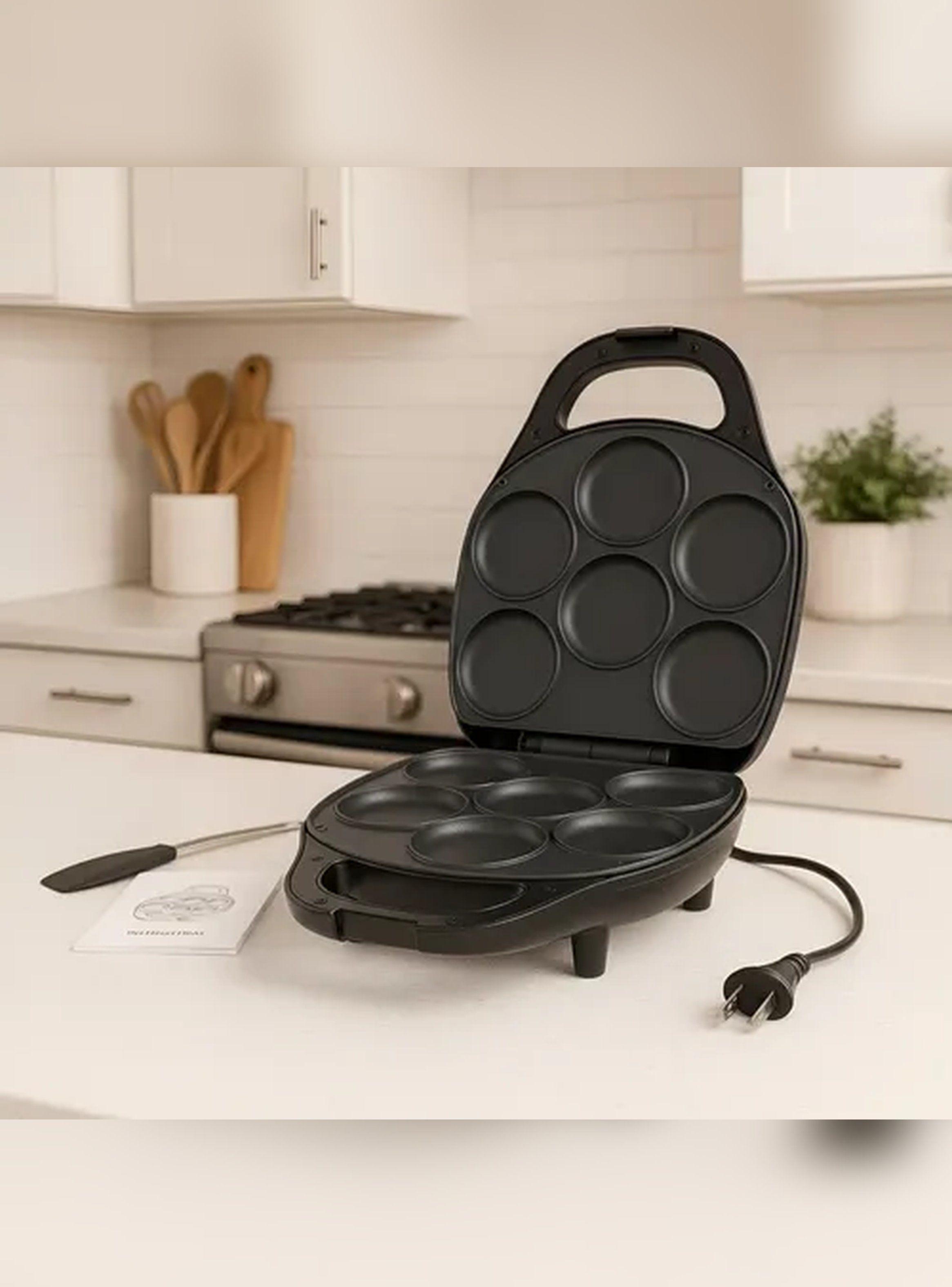 Maquina Muffins cupcakes Arepas Multiuso Antiadherente 1400W-4