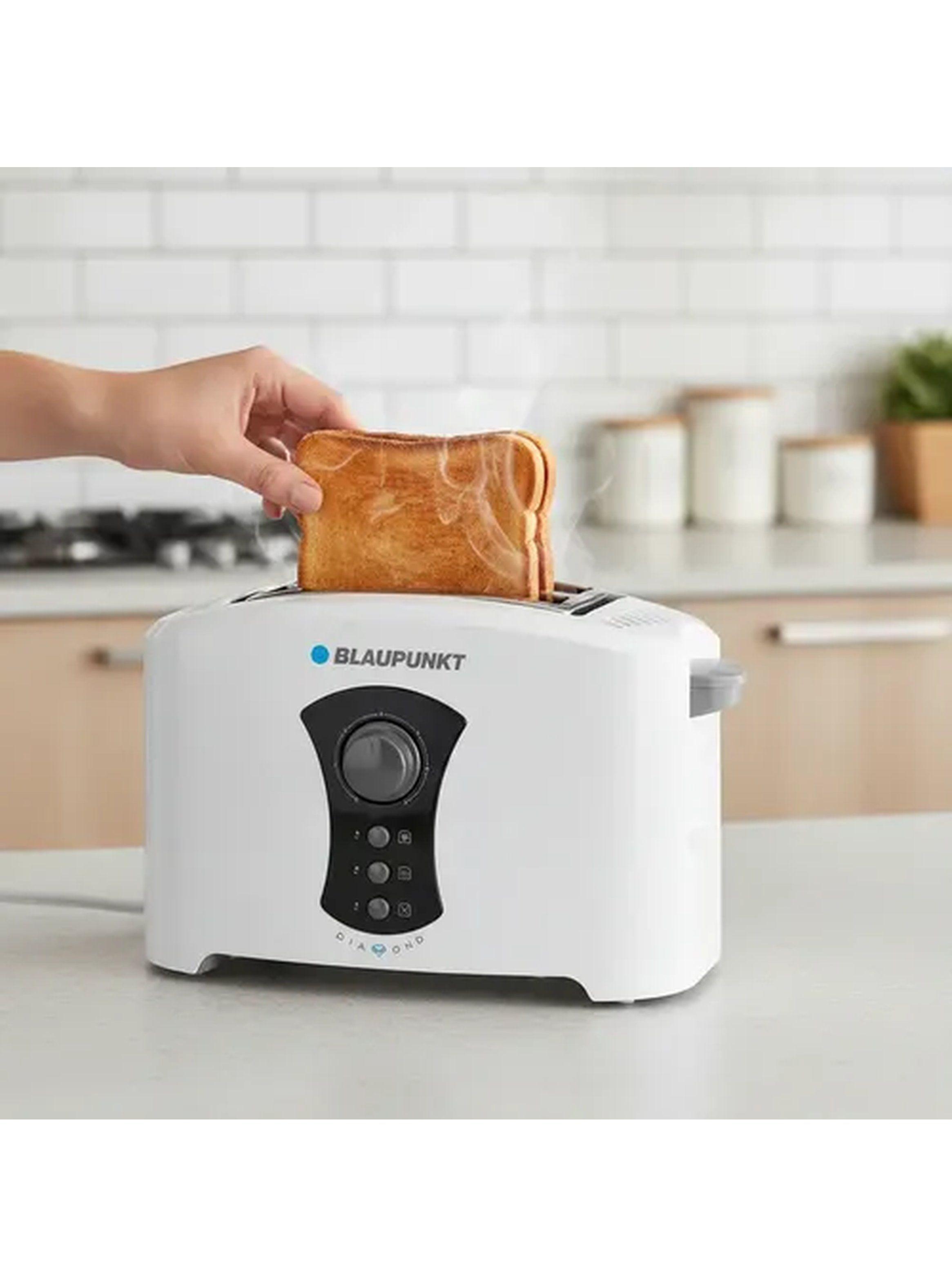 Tostadora Eléctrica Blaupunkt Diamond Blanco 7 Niveles 900W-3