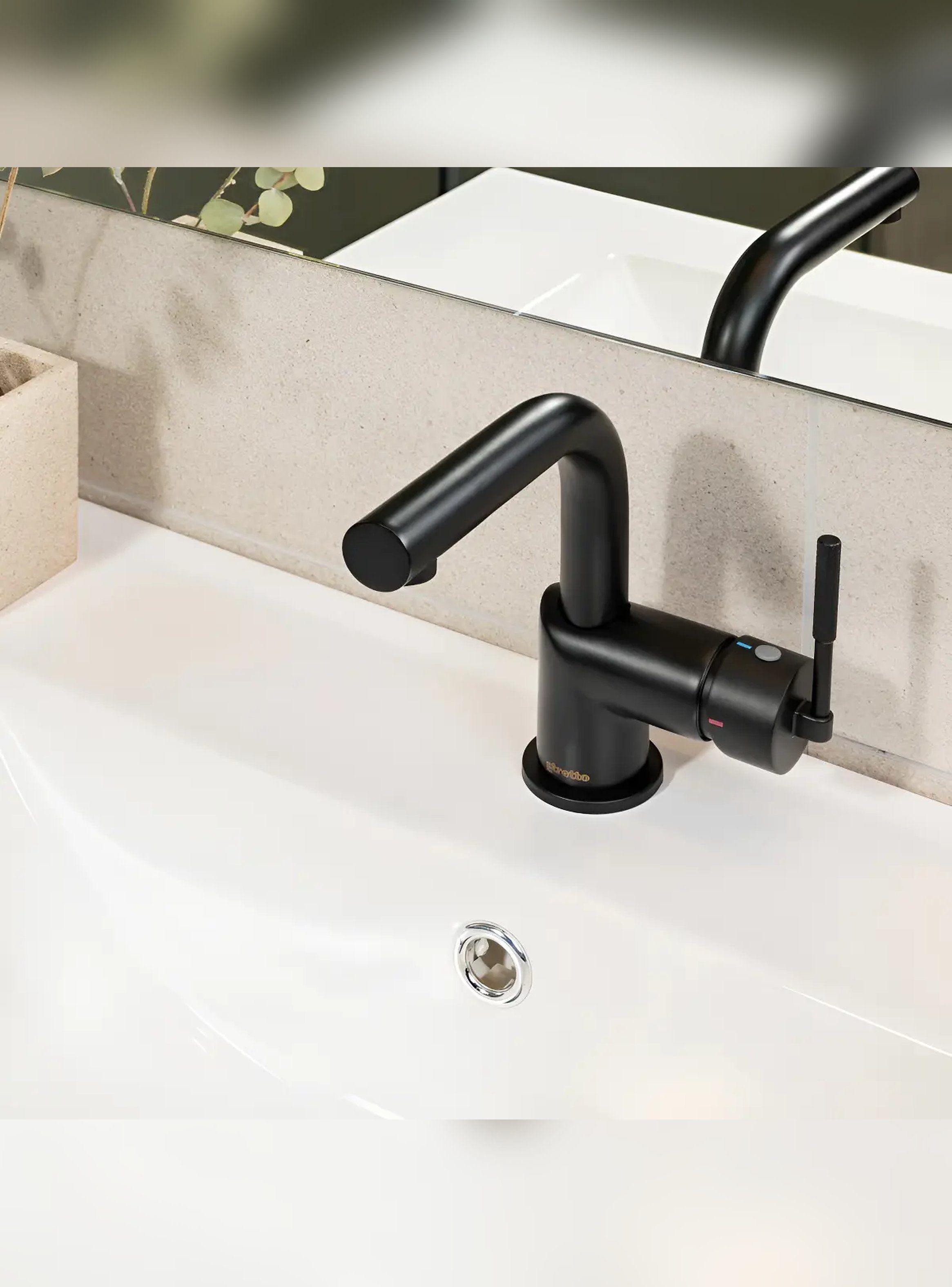 Monomando Llave Grifo Lavamanos Modelo Amalfi Marca Stretto-1