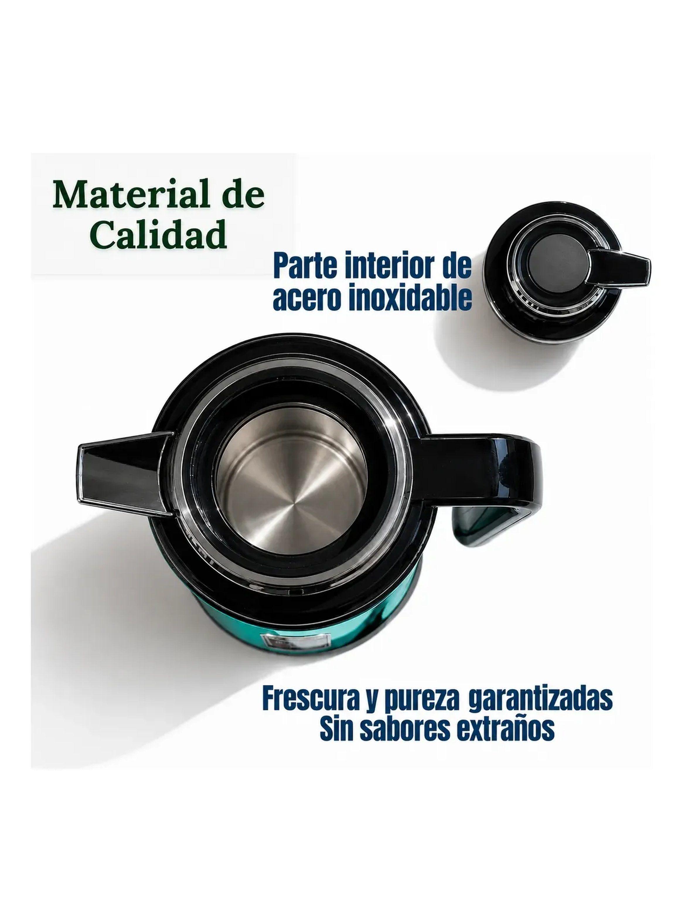 Termo Hervidor Electrico 3 Litros 2200W Color Verde-5