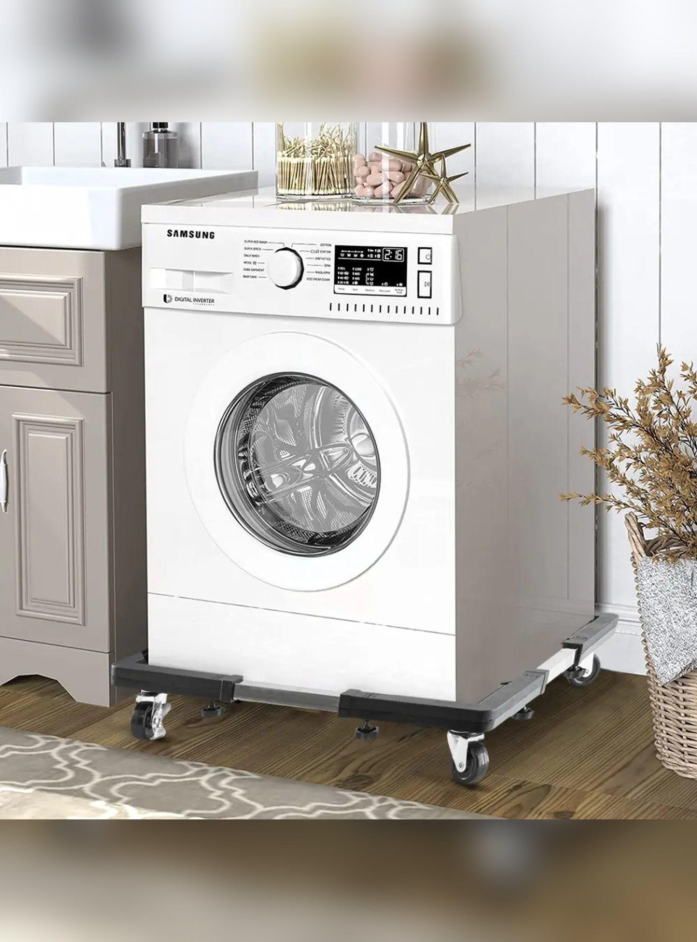 Base Ajustable Multiusos Cocina Lavadora Refrigerador Negro-6