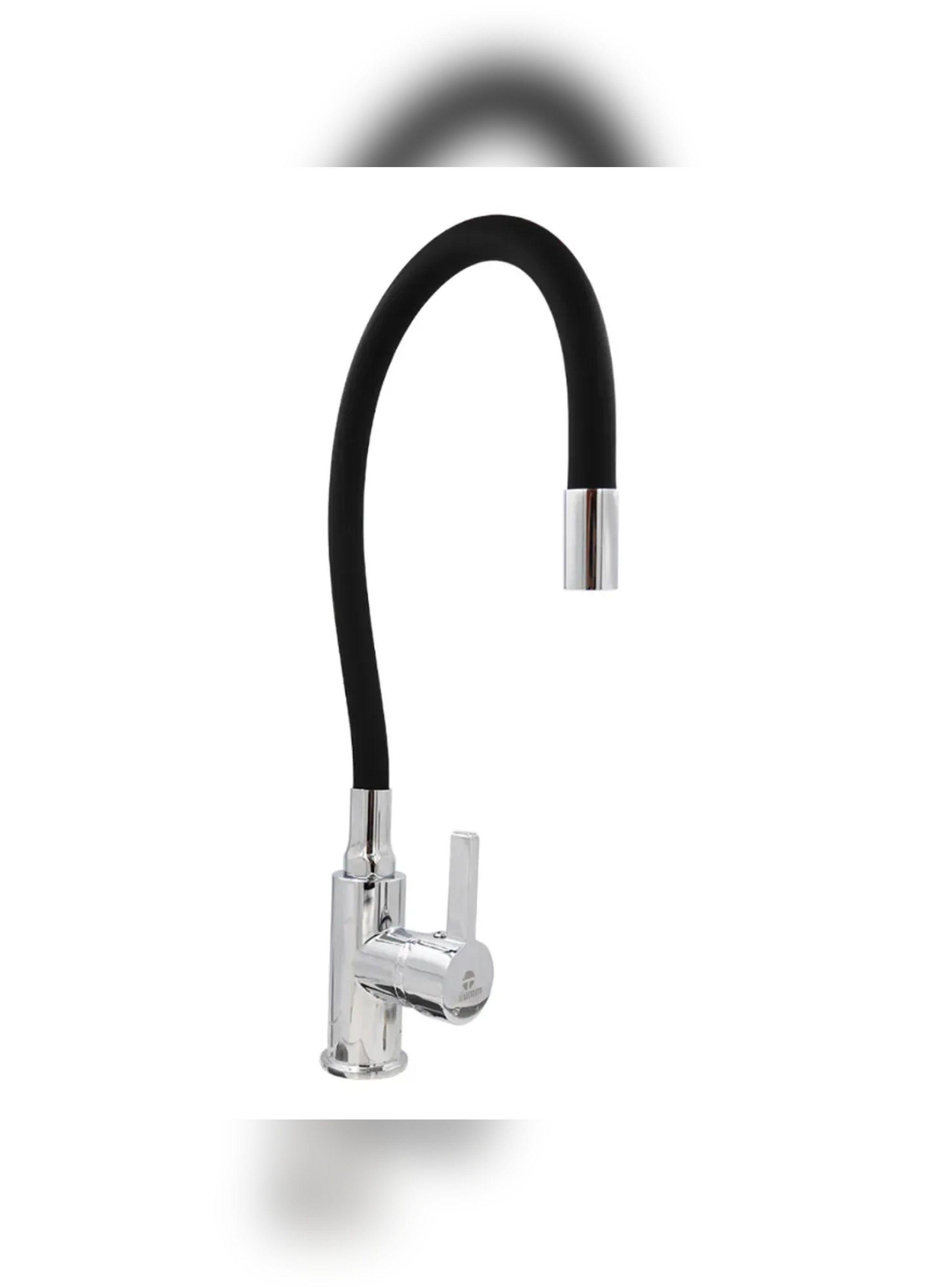 Monomando Llave Grifo Cuello Flexible Para Lavaplatos Taumm-3